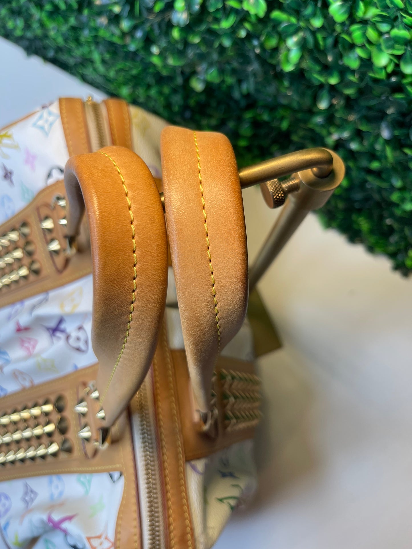 Louis Vuitton White Multicolor Courtney MM