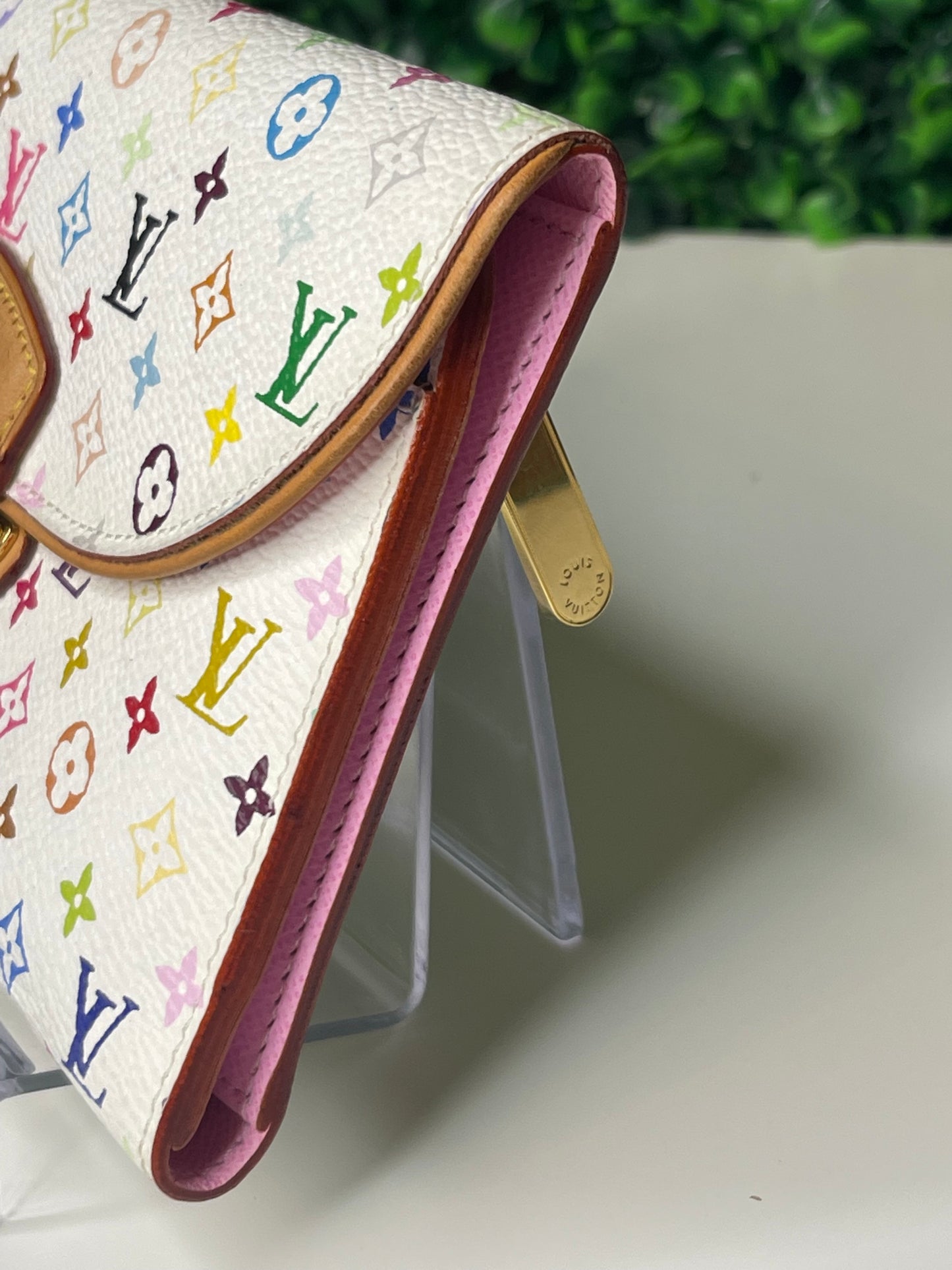 Limited edition Monogram Multicolor Eugenie Trifold Wallet