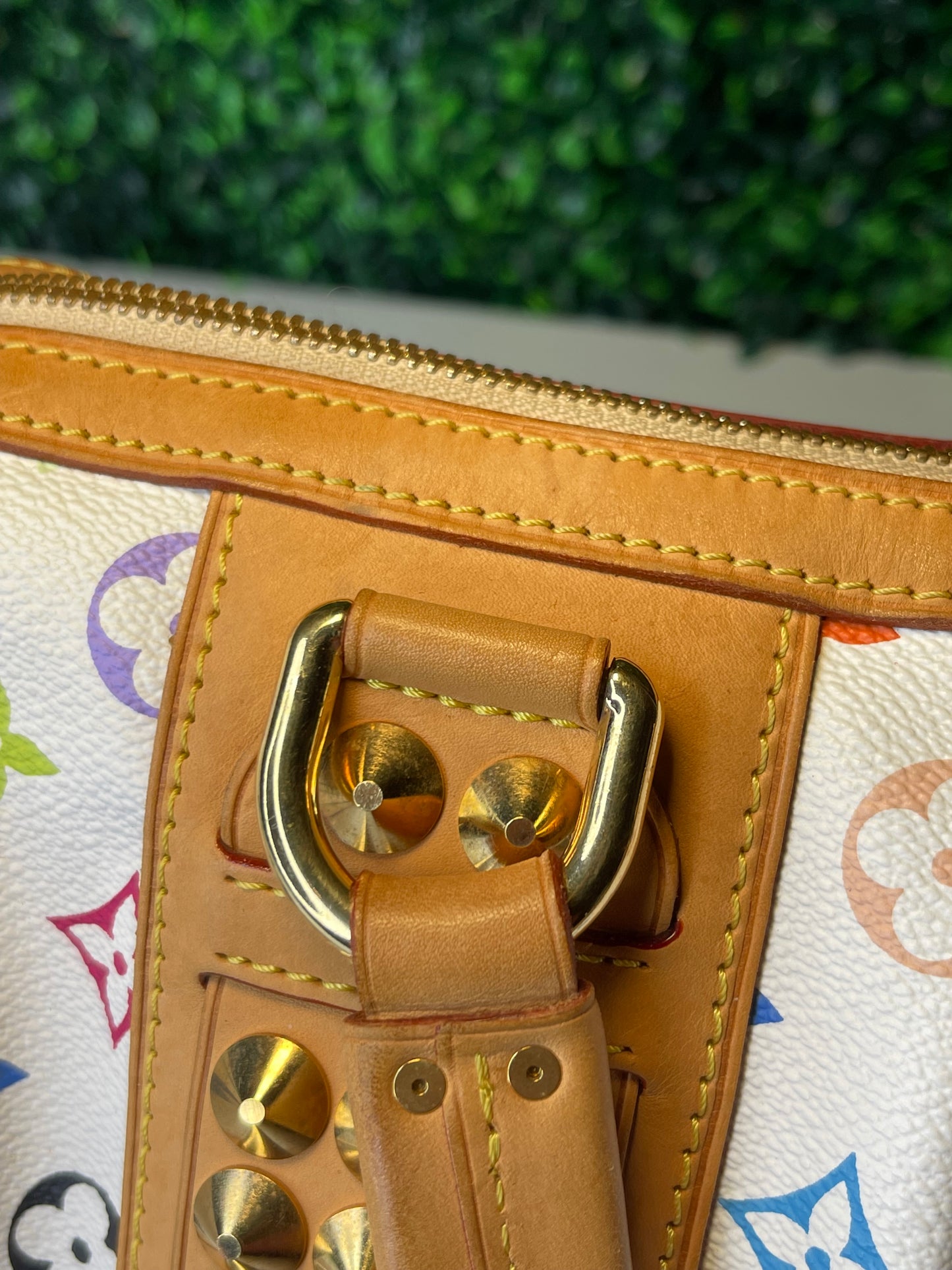 Louis Vuitton White Multicolor Courtney MM