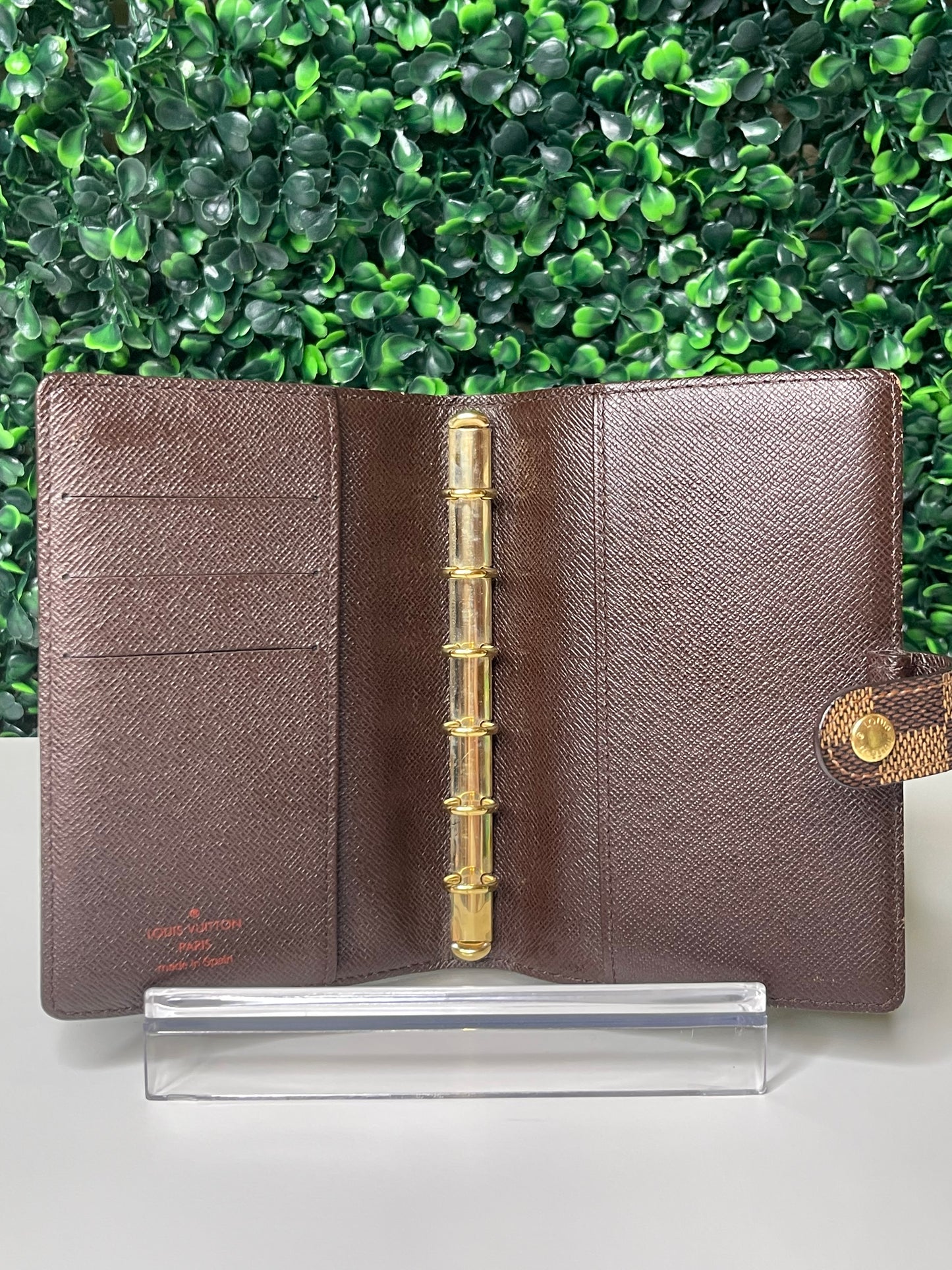 Louis Vuitton Damier Ebene Agenda PM