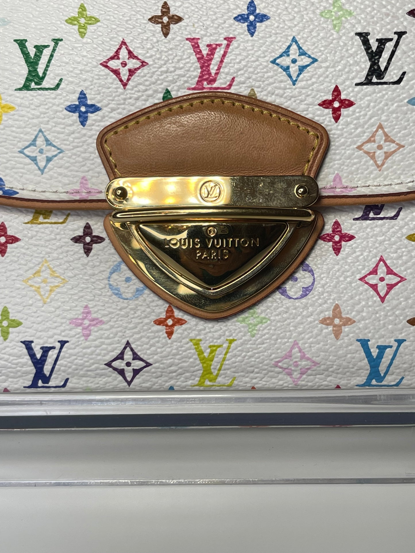 Limited edition Monogram Multicolor Eugenie Trifold Wallet