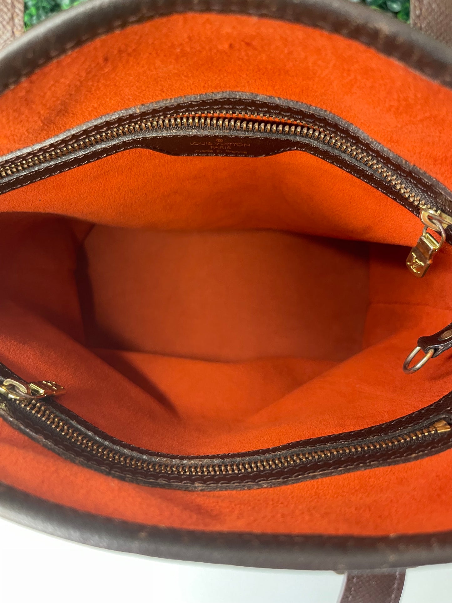 Louis Vuitton Marais Damier Ebene Bucket Bag