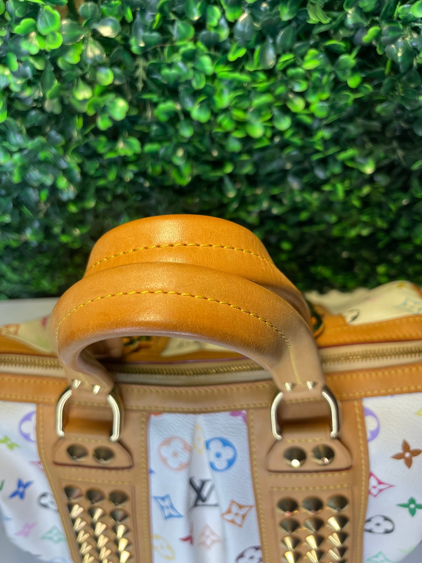 Louis Vuitton White Multicolor Courtney MM