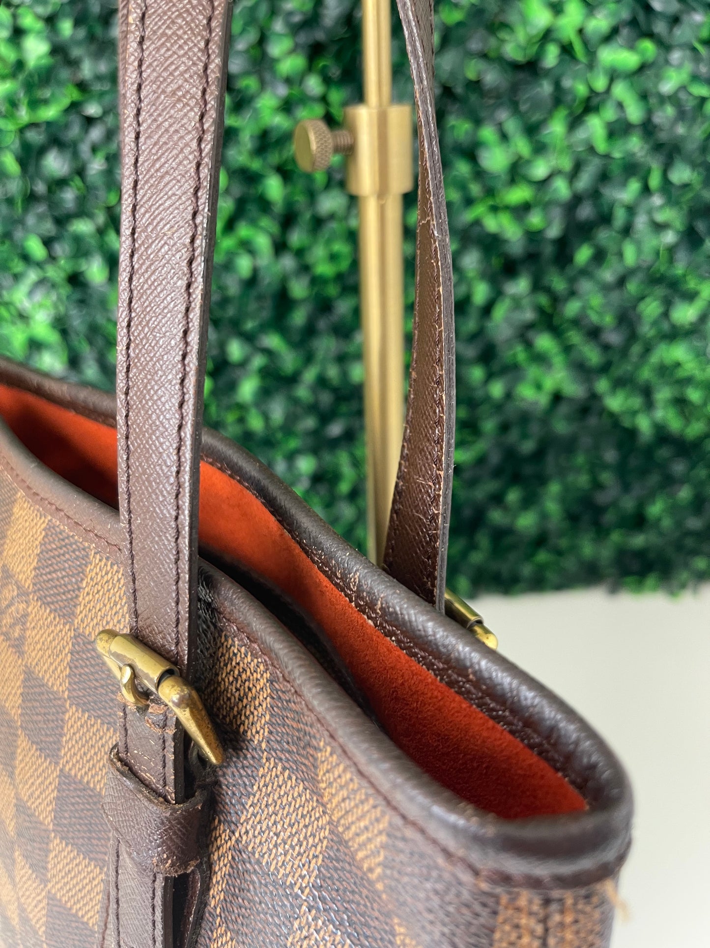 Louis Vuitton Marais Damier Ebene Bucket Bag