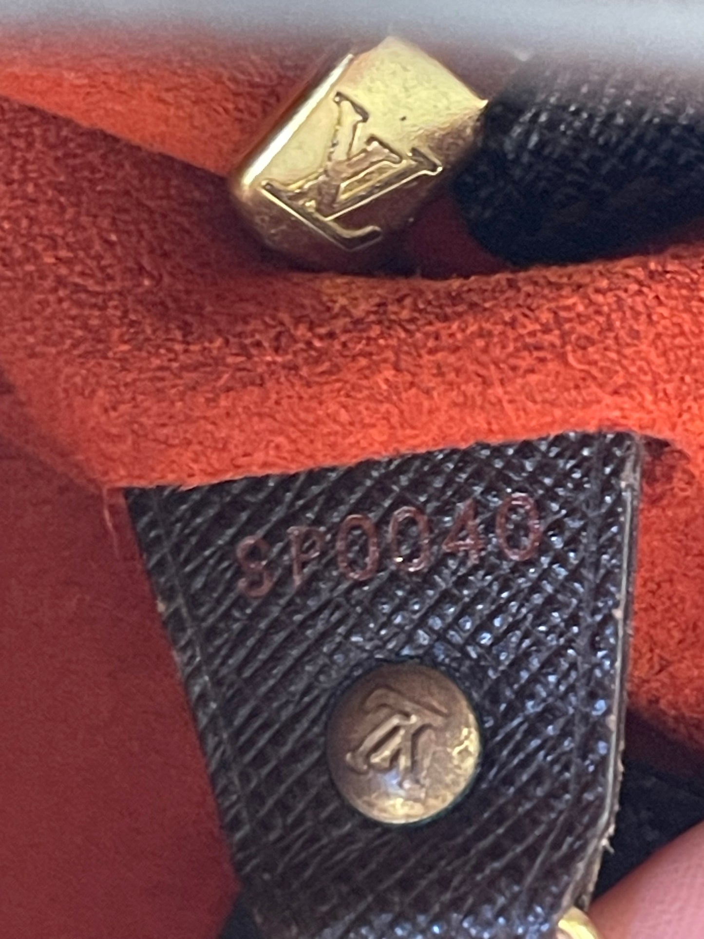 Louis Vuitton Marais Damier Ebene Bucket Bag