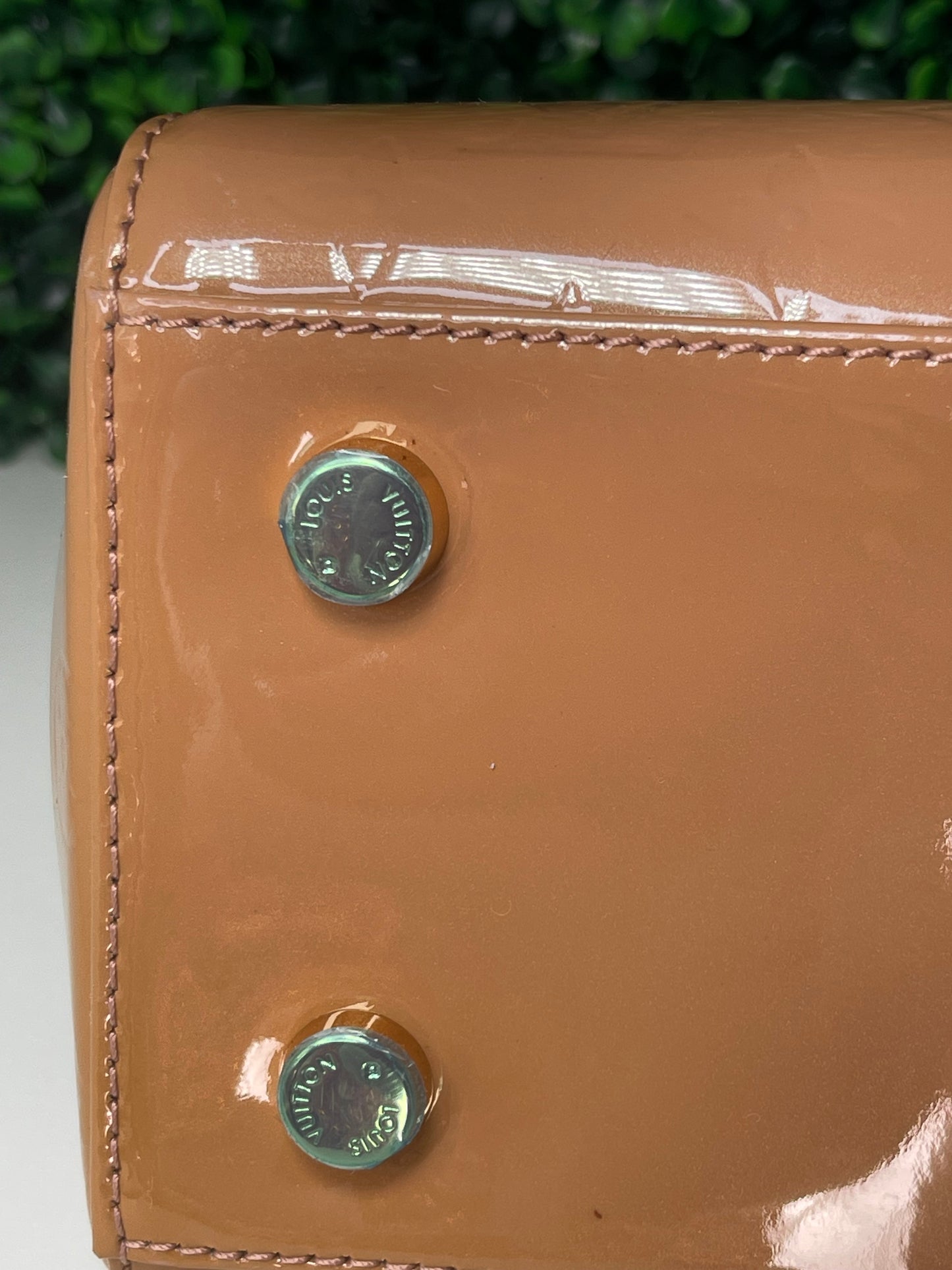Preowned Louis Vuitton Monogram Vernis Brea MM 2-Way Handbag