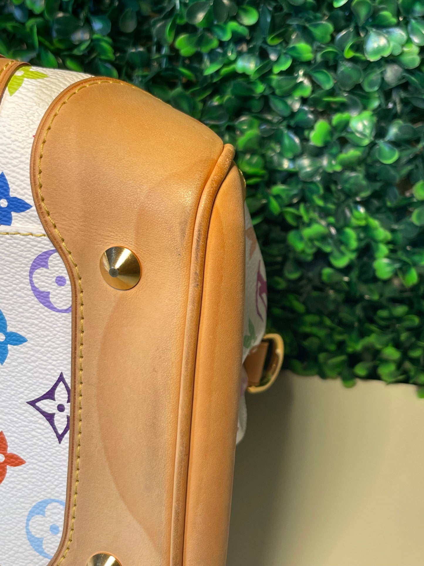 Louis Vuitton White Multicolor Courtney MM