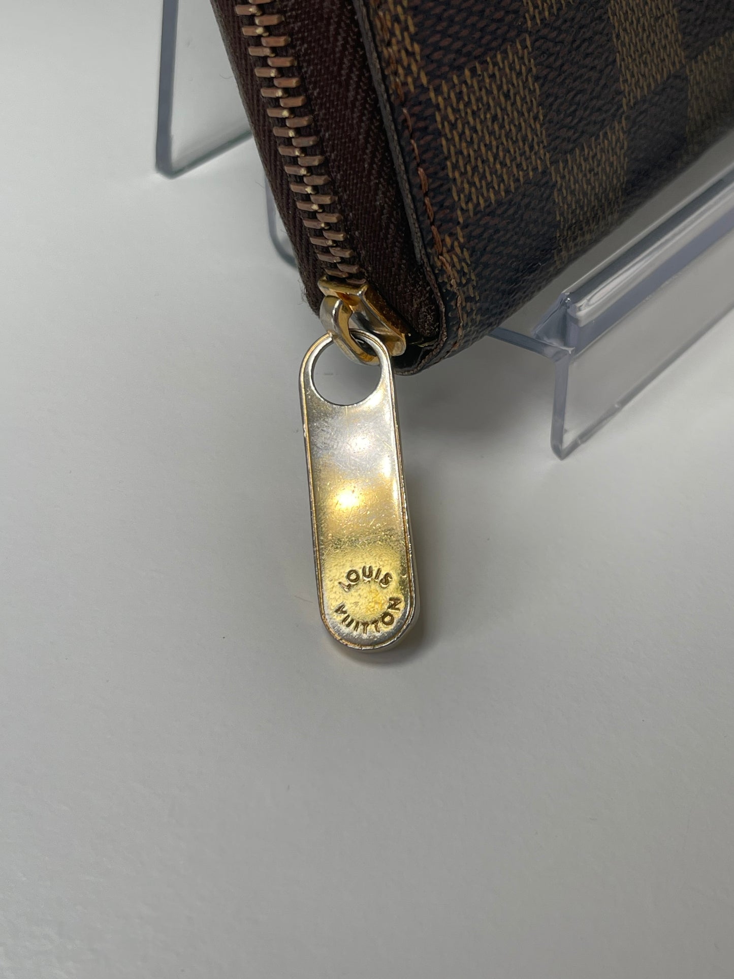 Final STEAL Deal 12: Preowned Louis Vuitton Damier Ebene Zippy Long Wallet