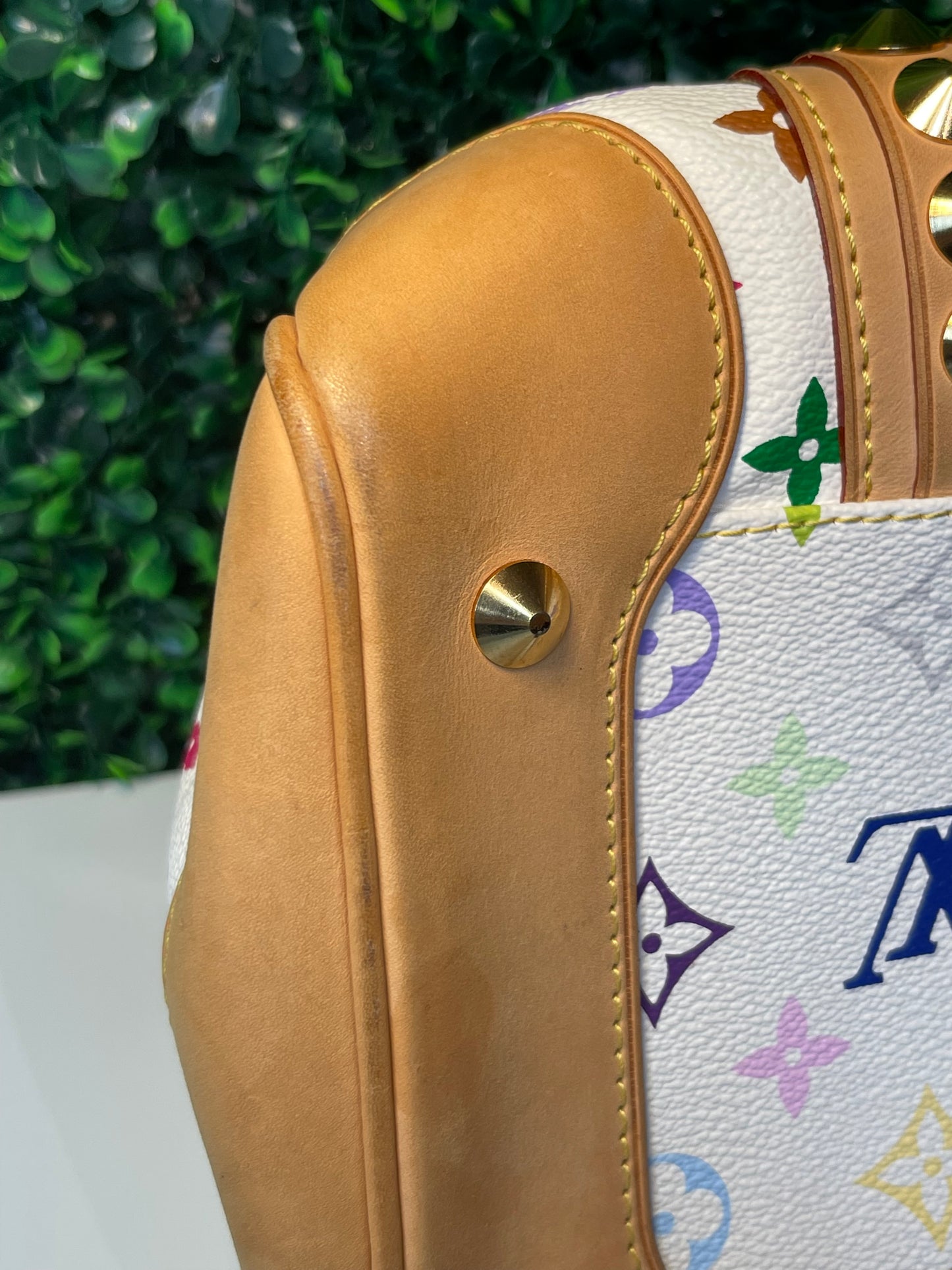 Louis Vuitton White Multicolor Courtney MM