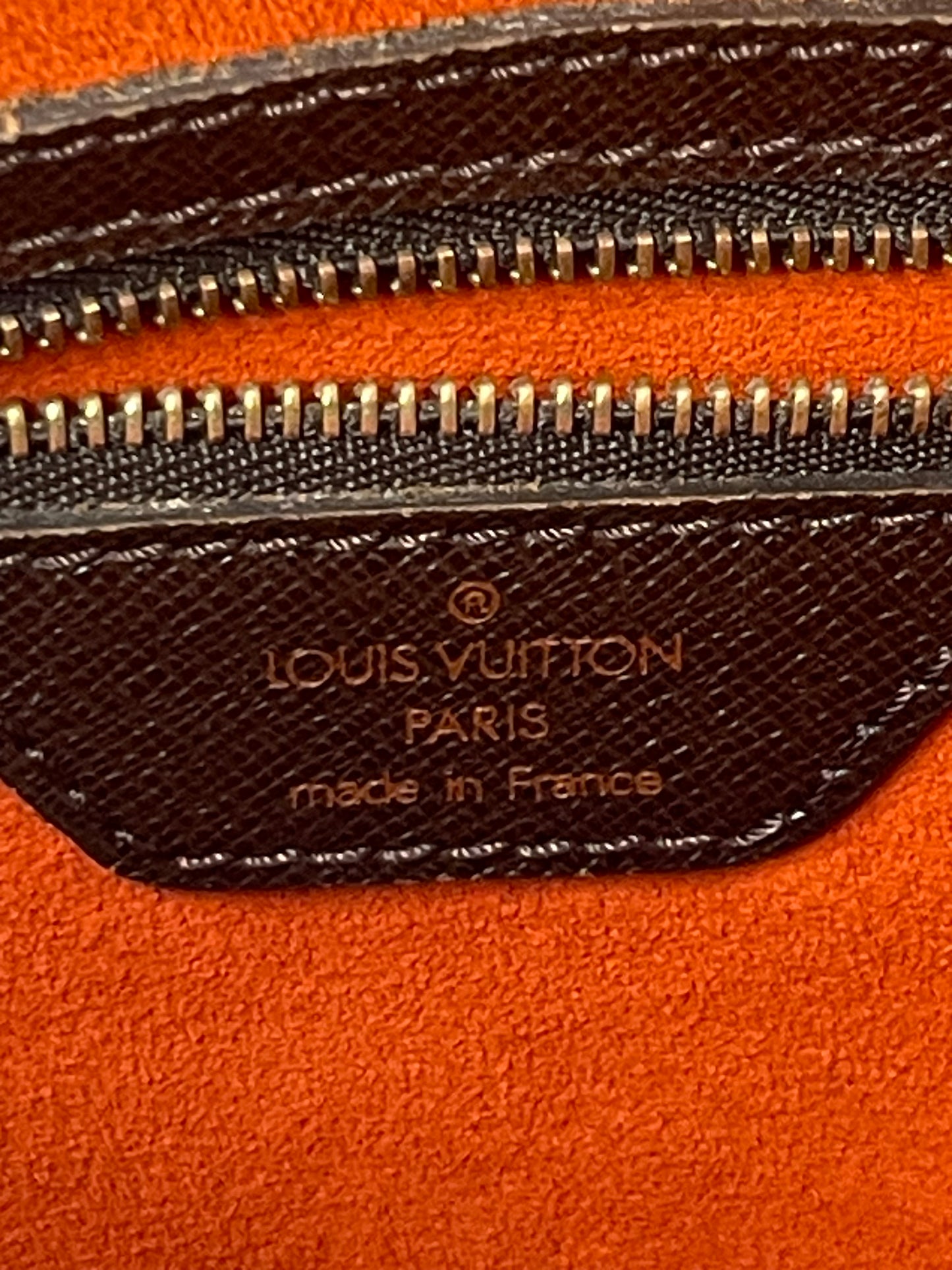 Louis Vuitton Marais Damier Ebene Bucket Bag