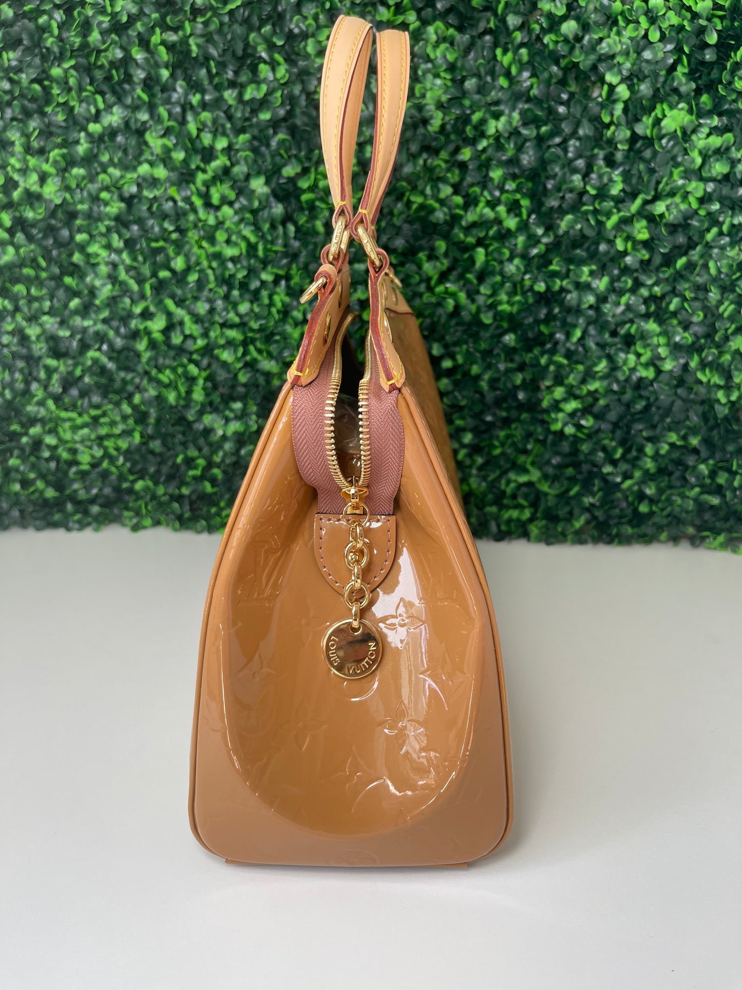 Preowned Louis Vuitton Monogram Vernis Brea MM 2-Way Handbag