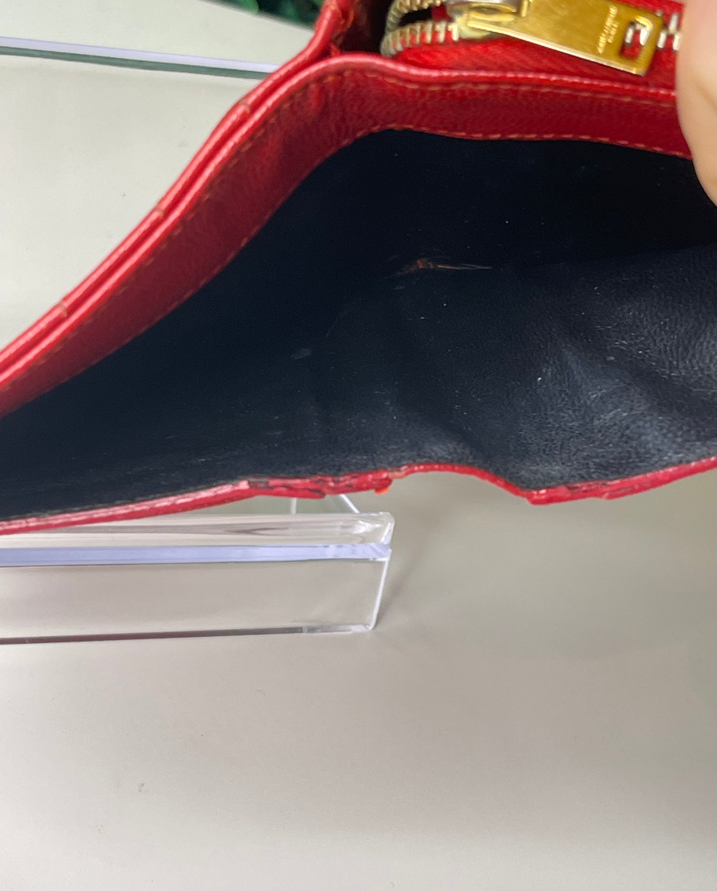 Saint Laurent YSL Compact zip around wallet