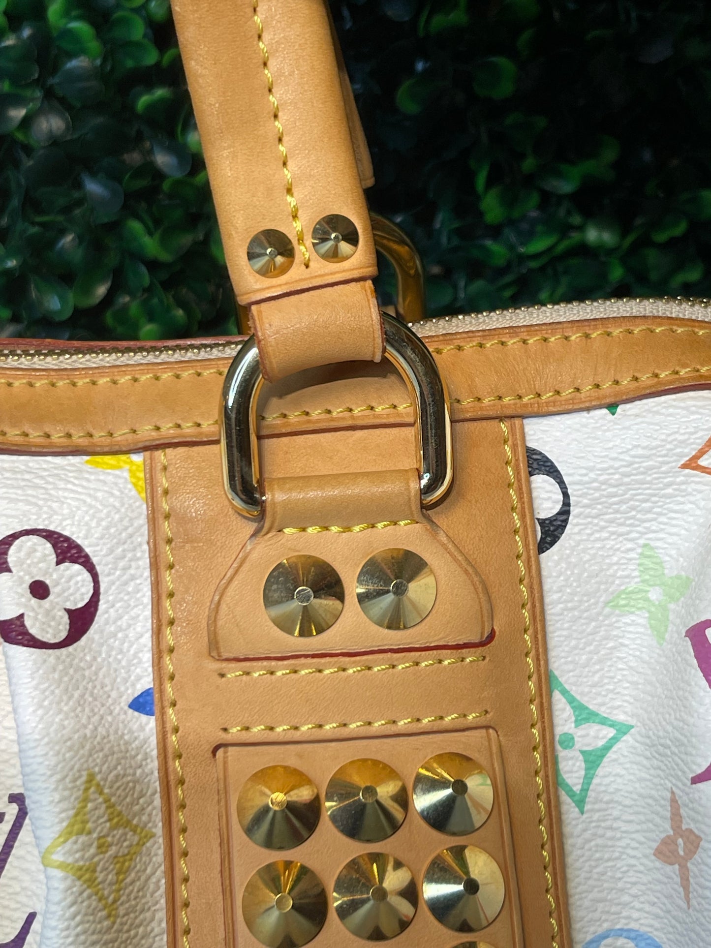 Louis Vuitton White Multicolor Courtney MM