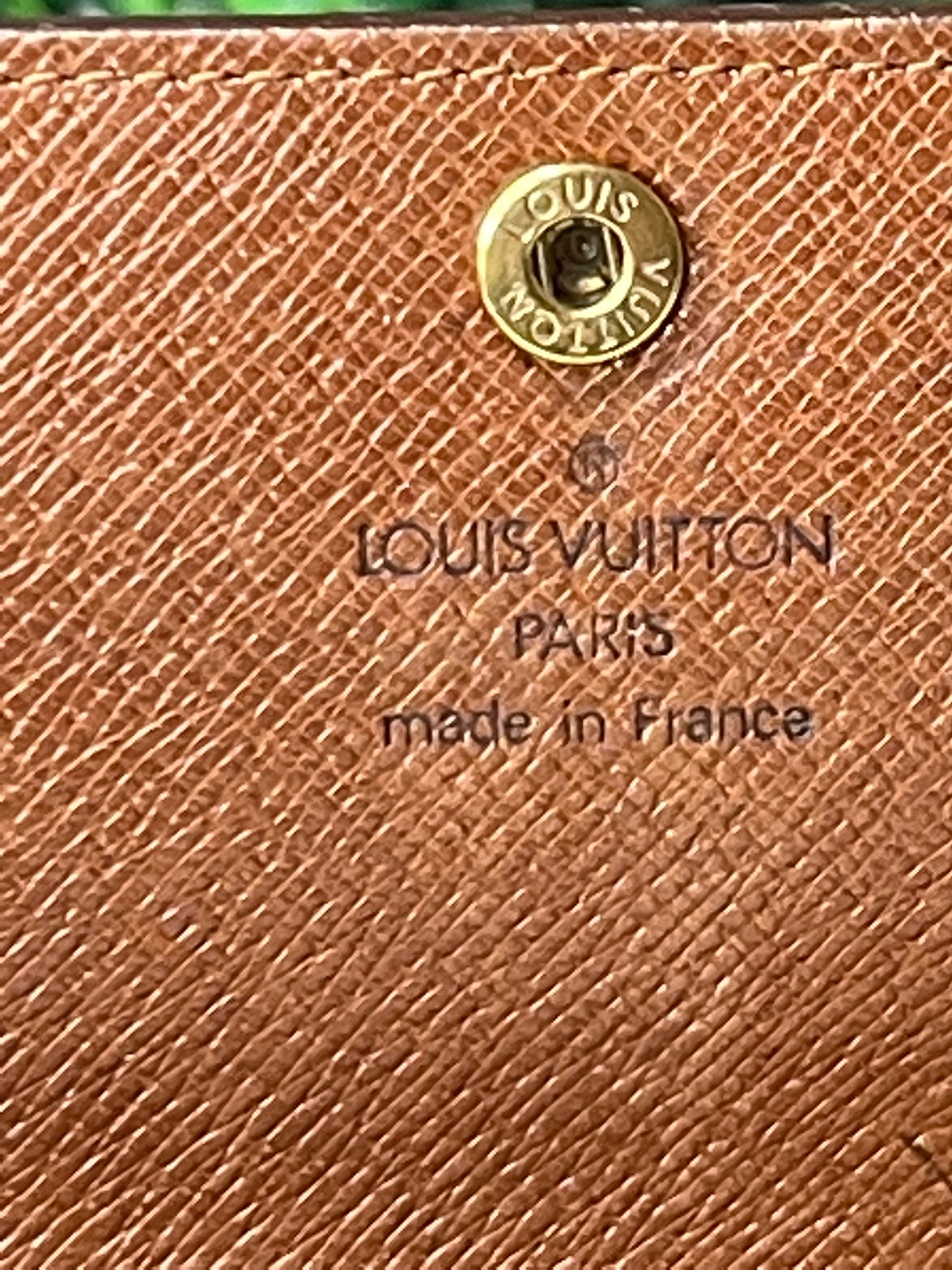 Monogram Portefeiulle Sarah Long Bifold Wallet