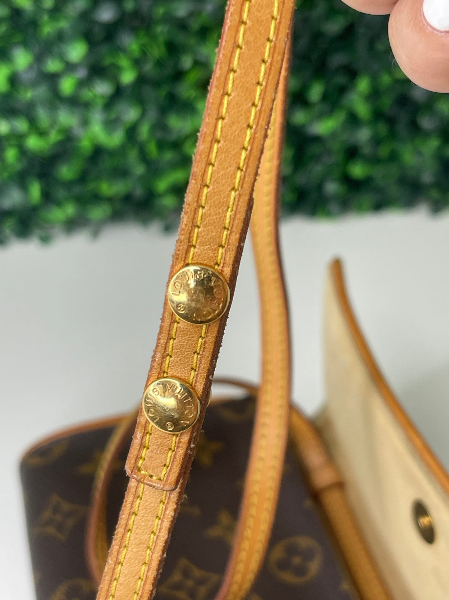 Preowned Louis Vuitton Monogram Twin Pochette GM Shoulder Bag