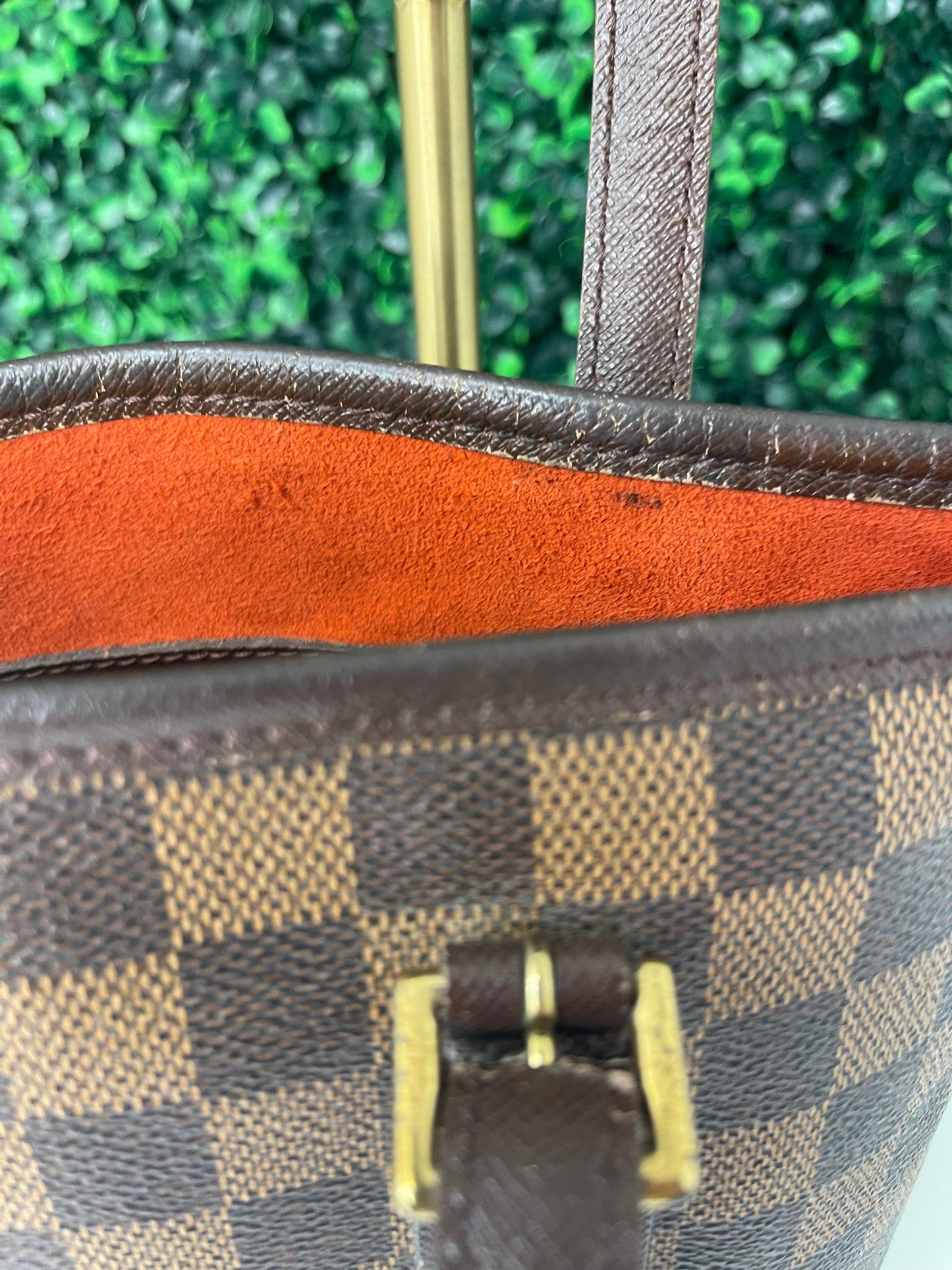 Louis Vuitton Marais Damier Ebene Bucket Bag