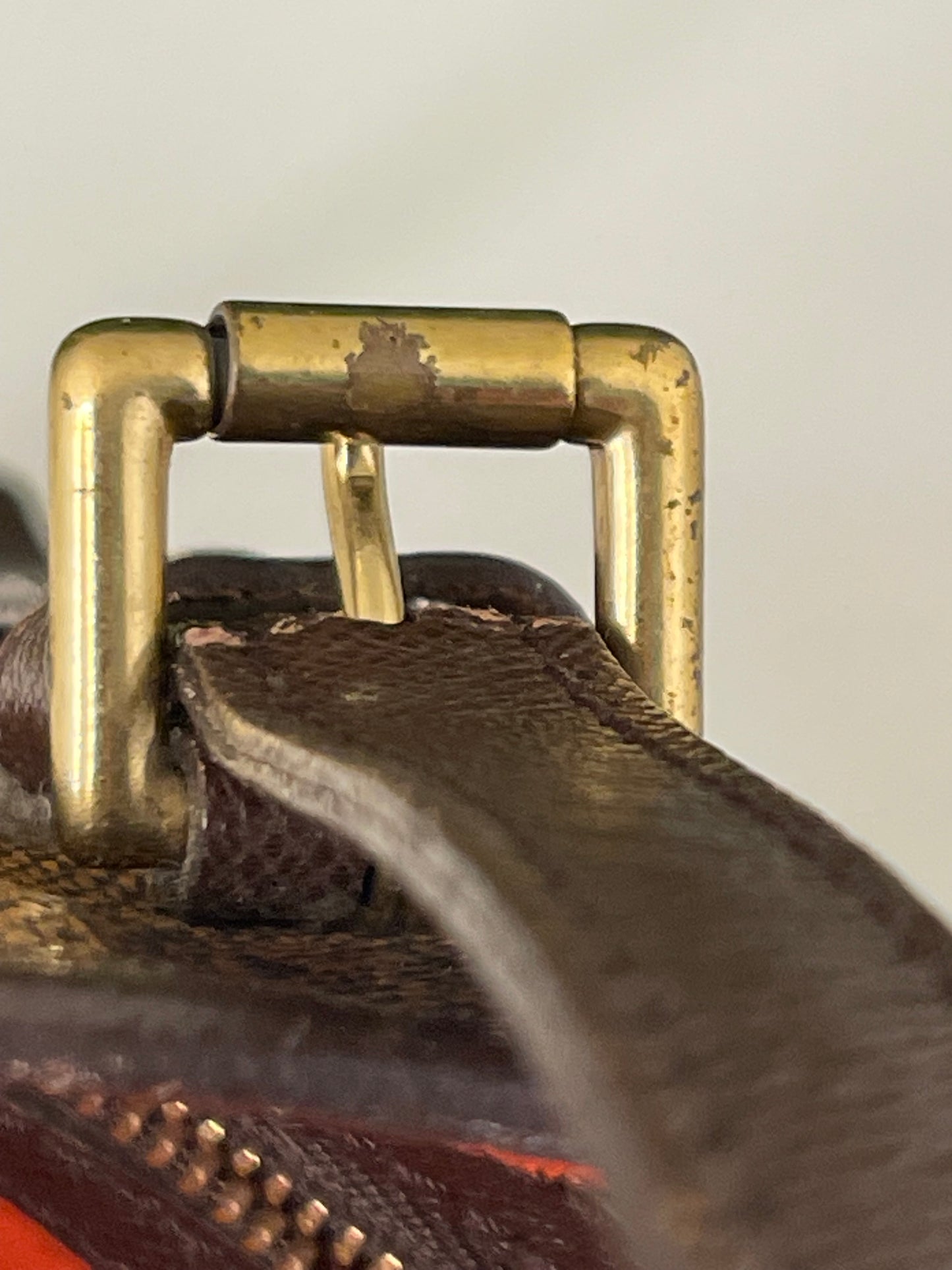 Louis Vuitton Marais Damier Ebene Bucket Bag