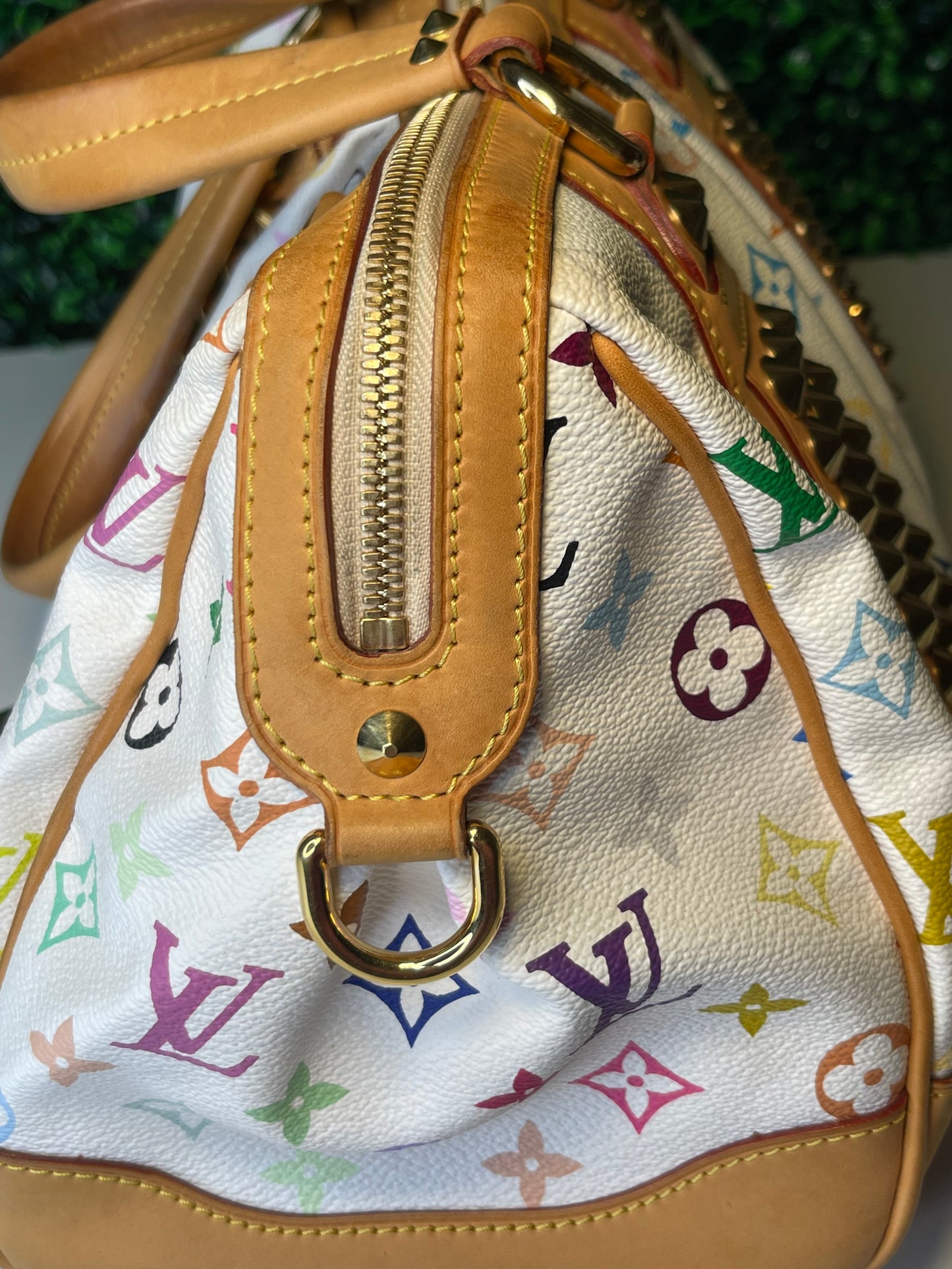 Louis Vuitton White Multicolor Courtney MM