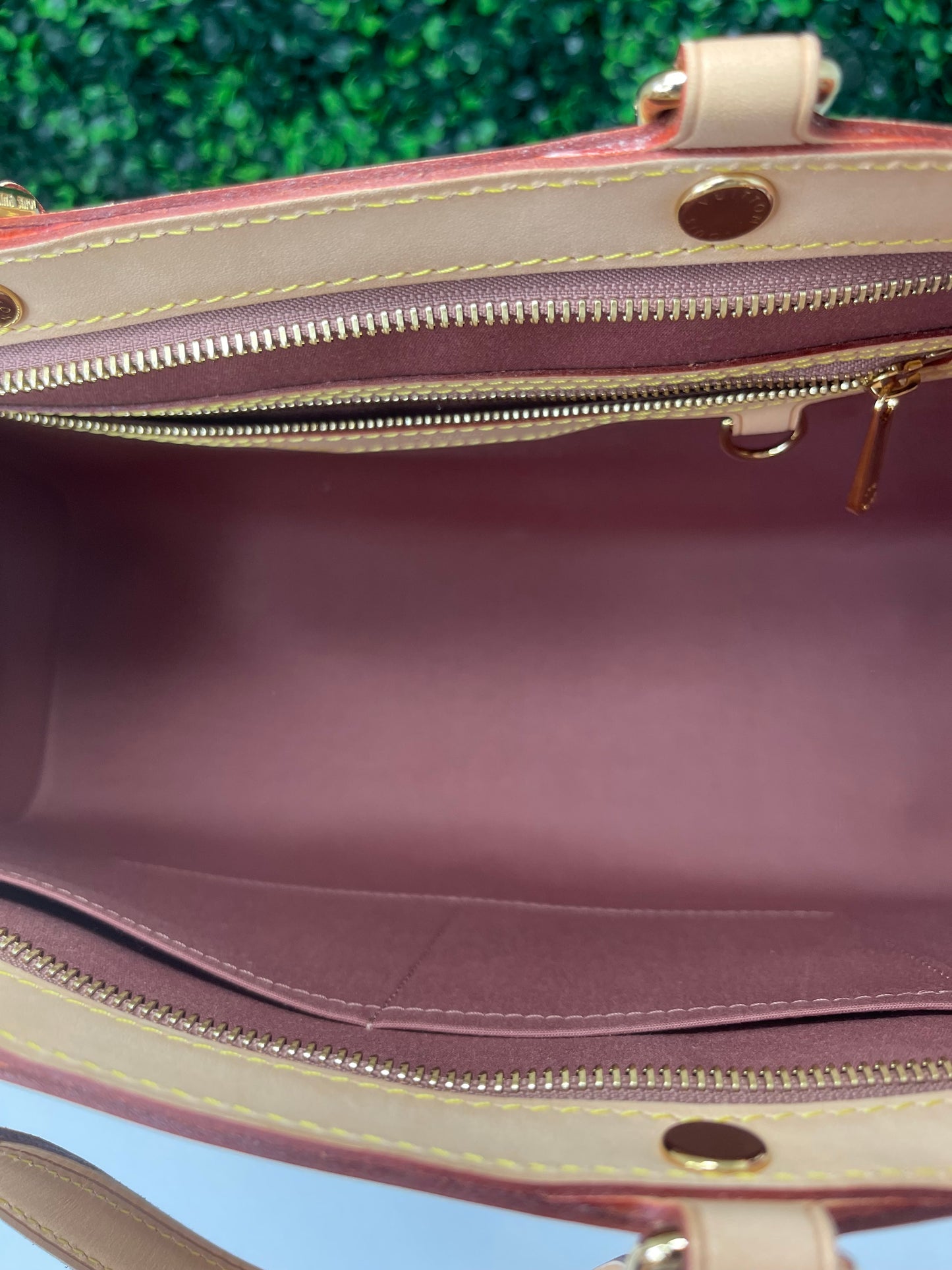 Preowned Louis Vuitton Monogram Vernis Brea MM 2-Way Handbag