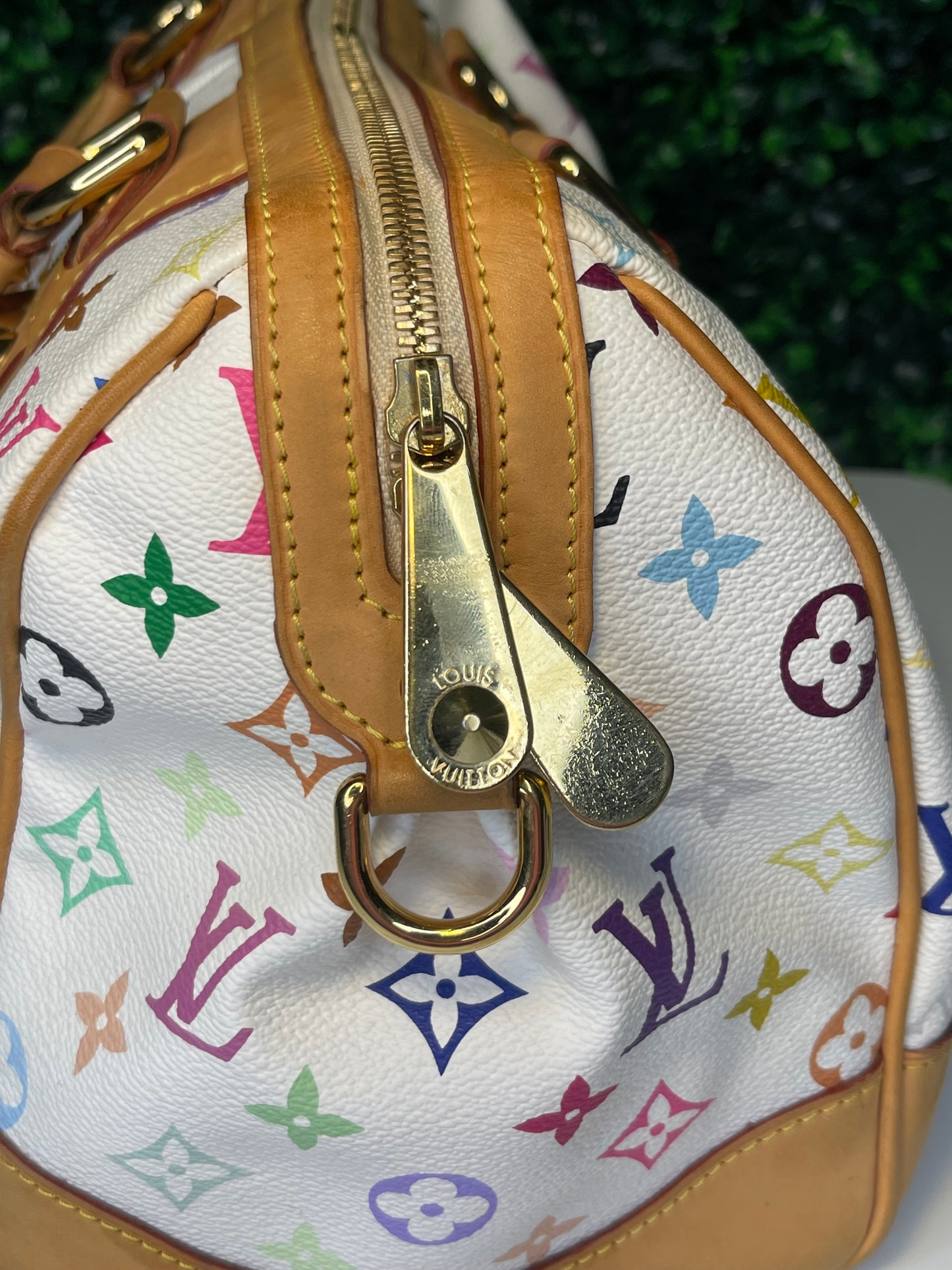 Louis Vuitton White Multicolor Courtney MM