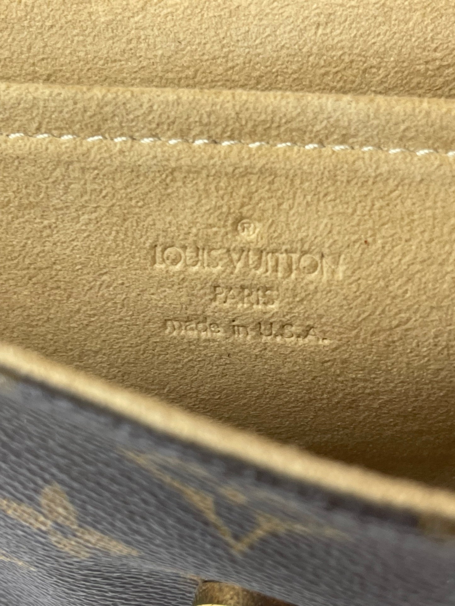 Preowned Louis Vuitton Monogram Twin Pochette GM Shoulder Bag