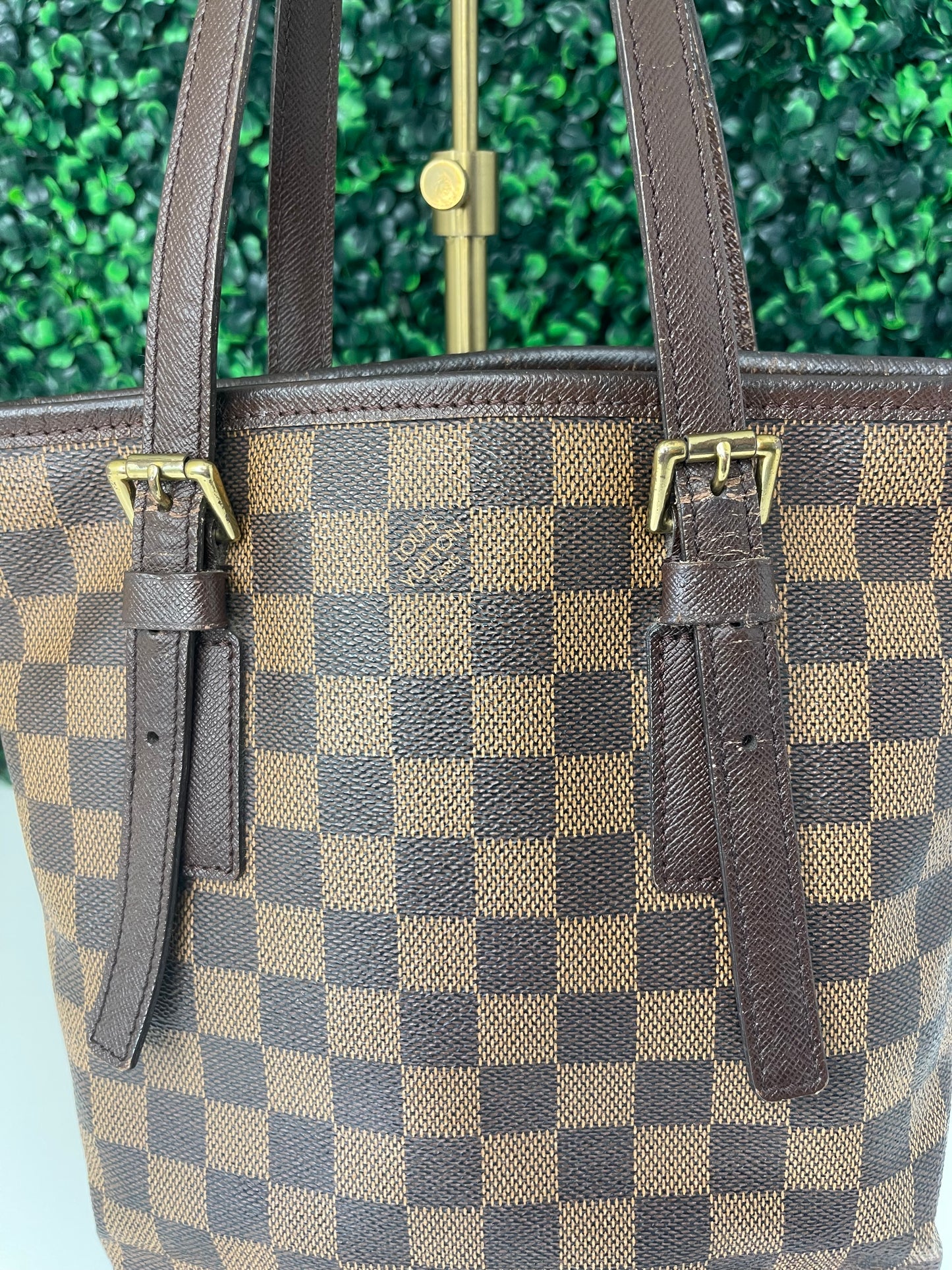 Louis Vuitton Marais Damier Ebene Bucket Bag