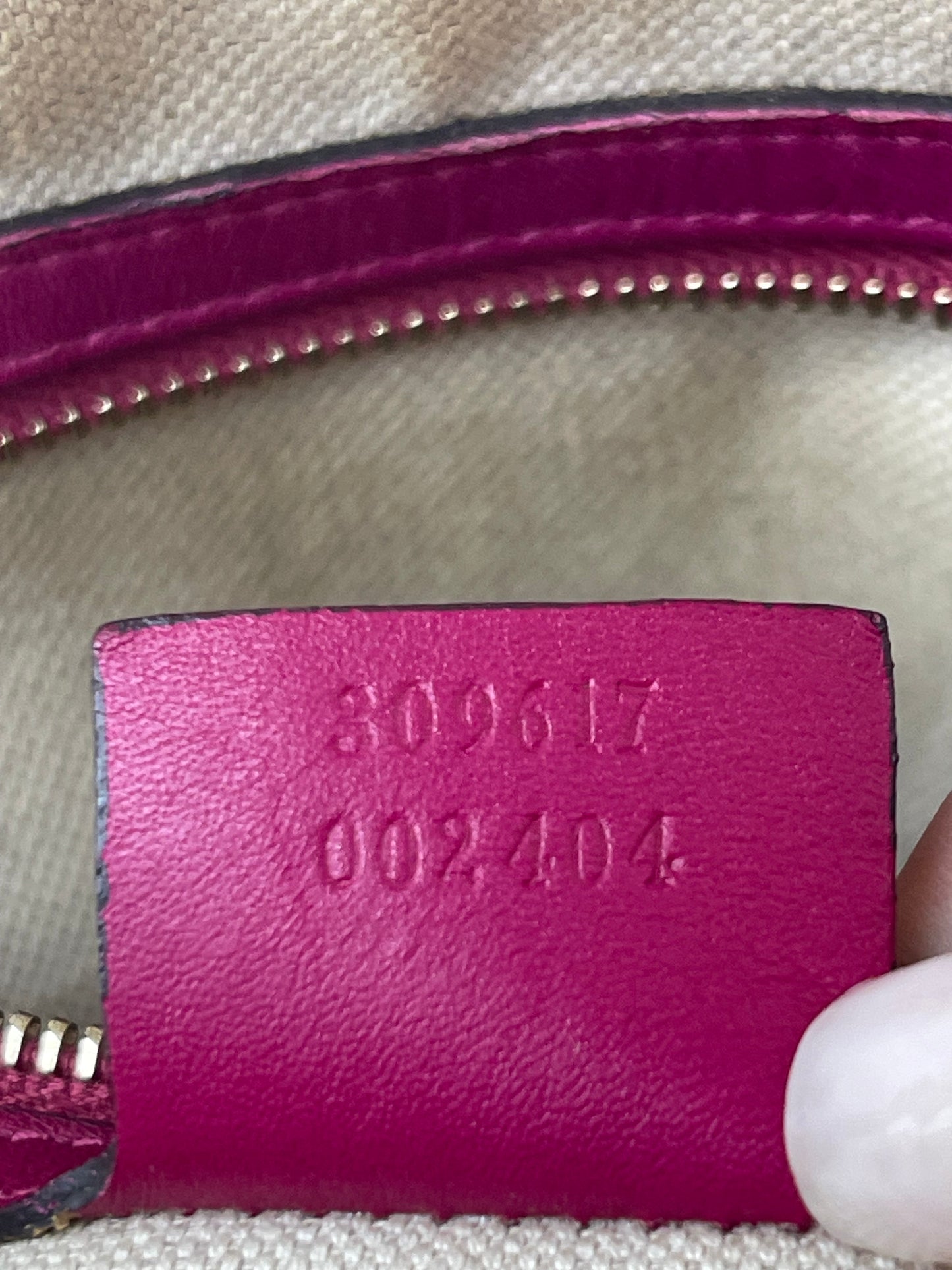 Gucci Red Patent Microguccissima 2-Way Handbag