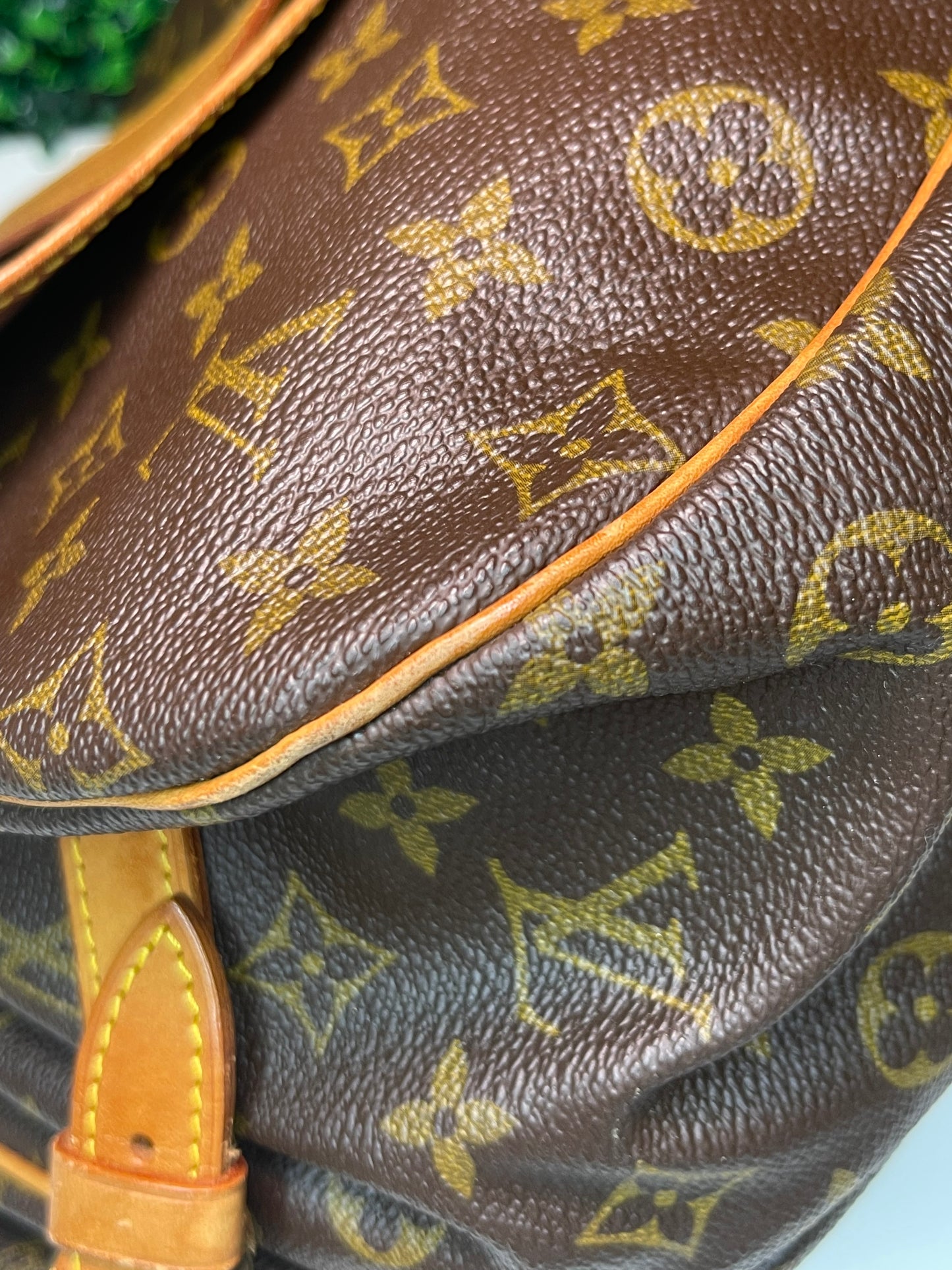 Louis Vuitton Monogram Saumur 35