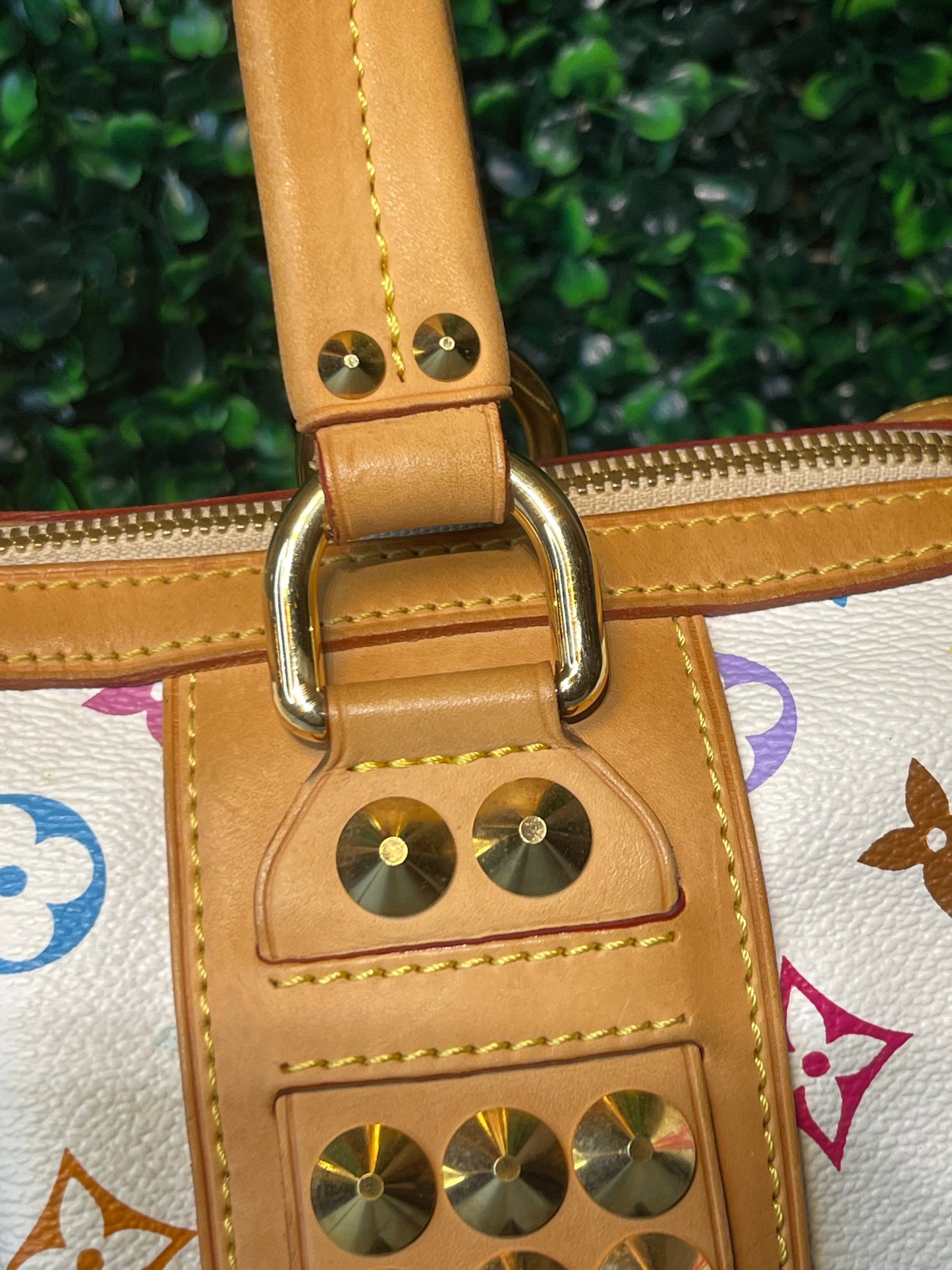 Louis Vuitton White Multicolor Courtney MM