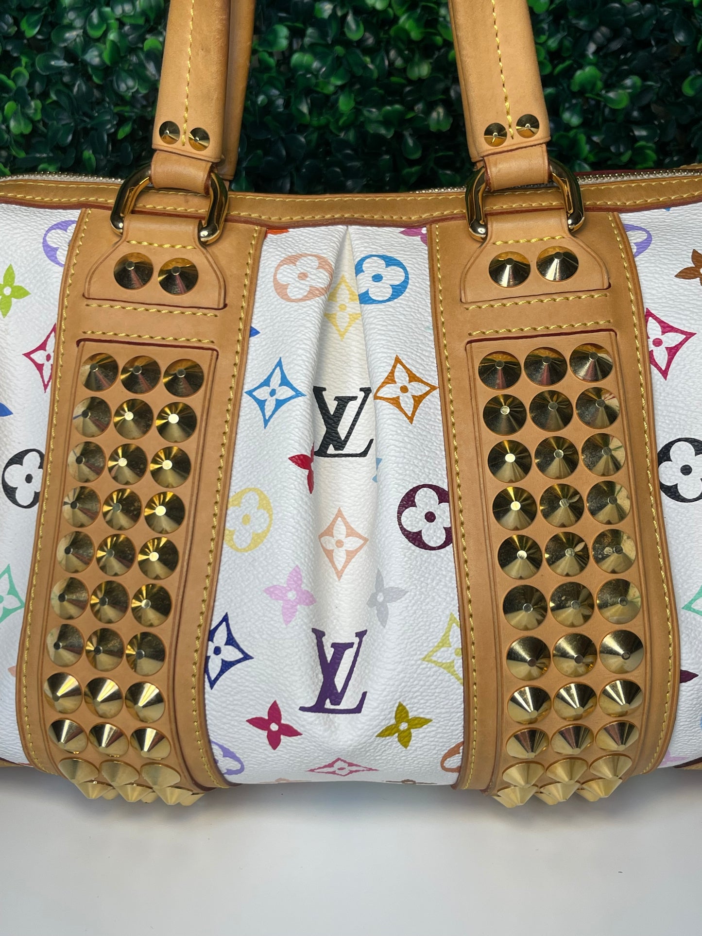 Louis Vuitton White Multicolor Courtney MM