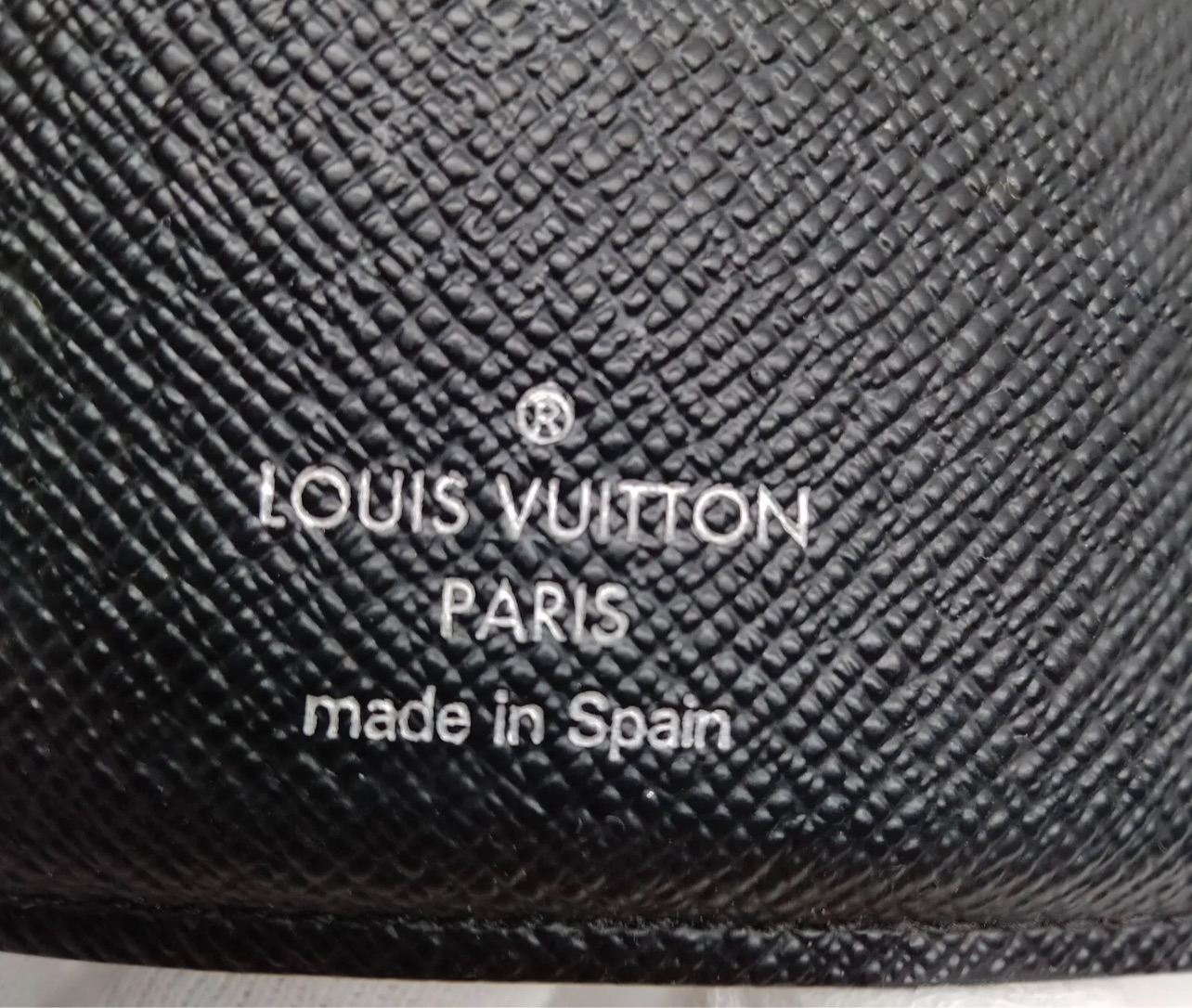 Louis Vuitton Black Damier Graphite Bi-fold Wallet