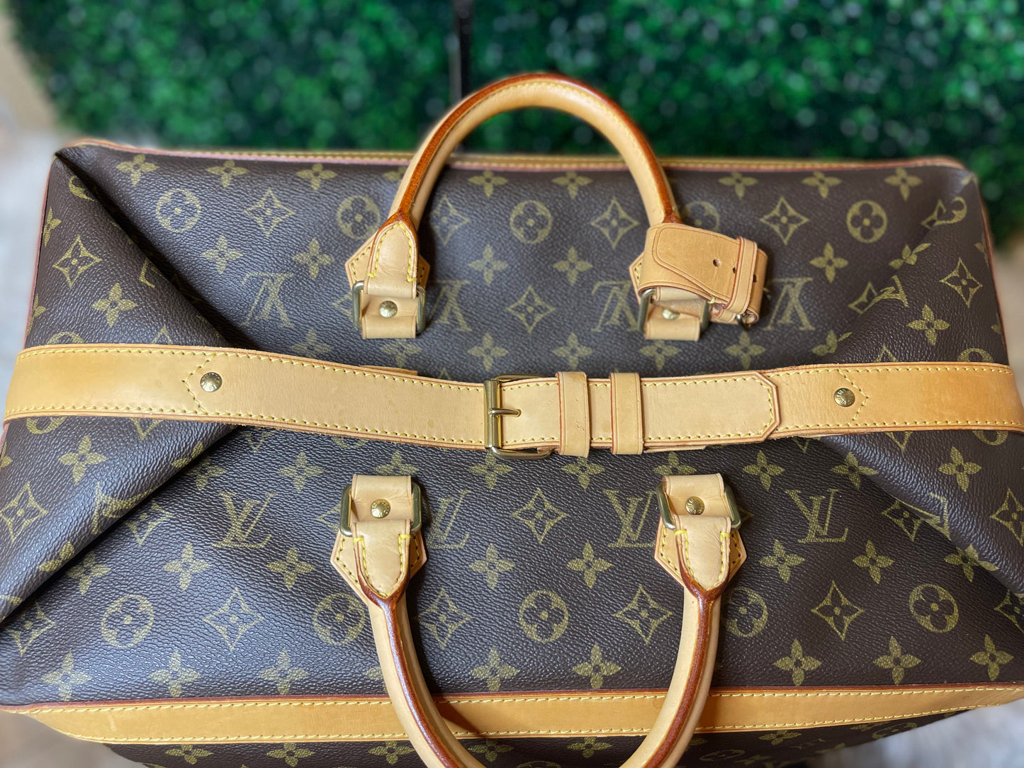 Louis Vuitton Monogram Canvas Cruiser 45 Travel Tote