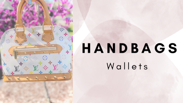 Preloved Secondhand Luxury Designer handbags, wallets, and
