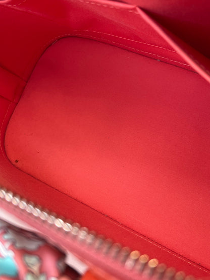 Preowned Louis Vuitton Rose Litchi Vernis Alma PM