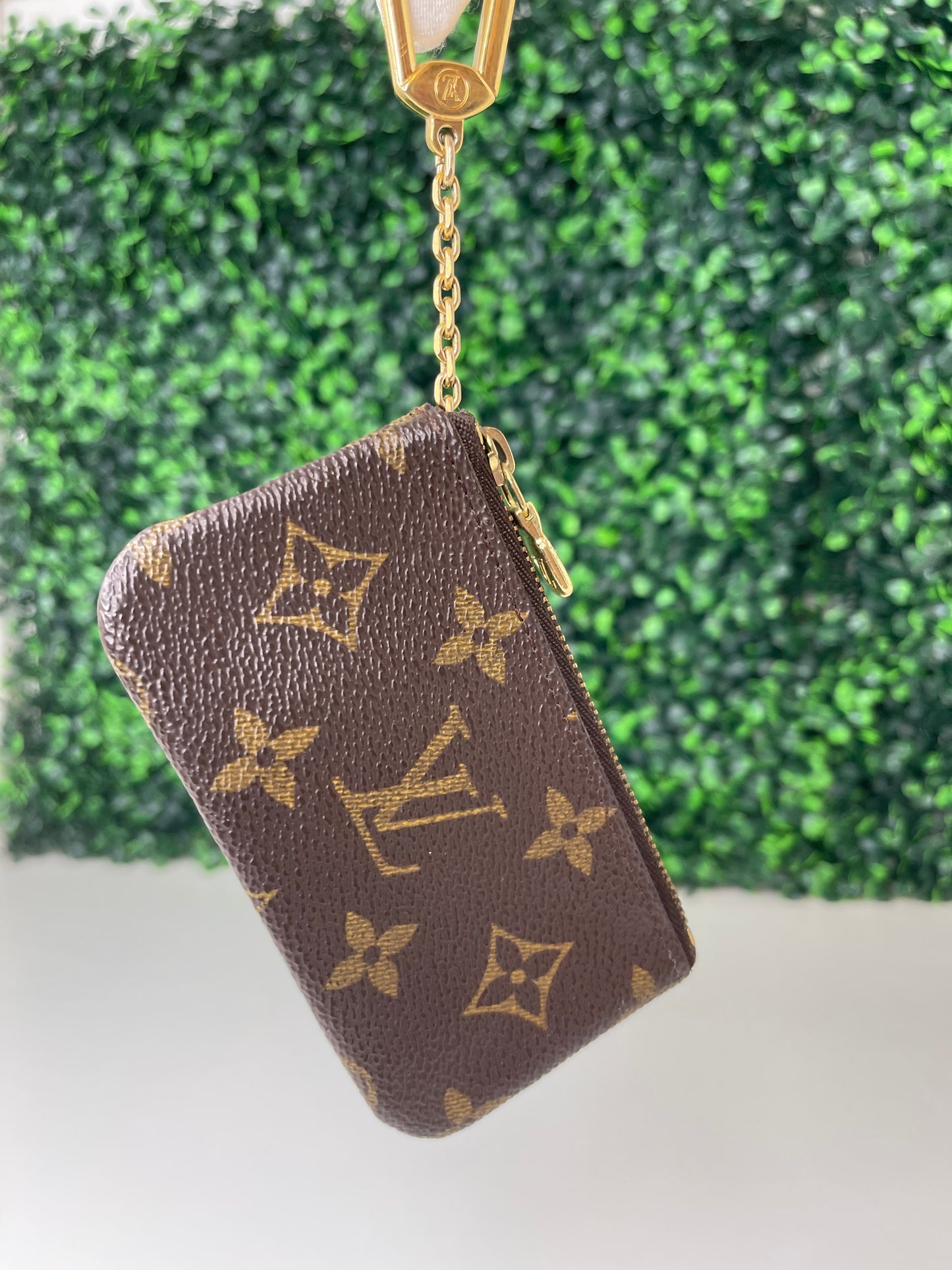 Preowned Louis Vuitton Monogram Key Cles Coin Pouch