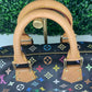 Louis Vuitton Black Multicolor Speedy 30 (SP1014)