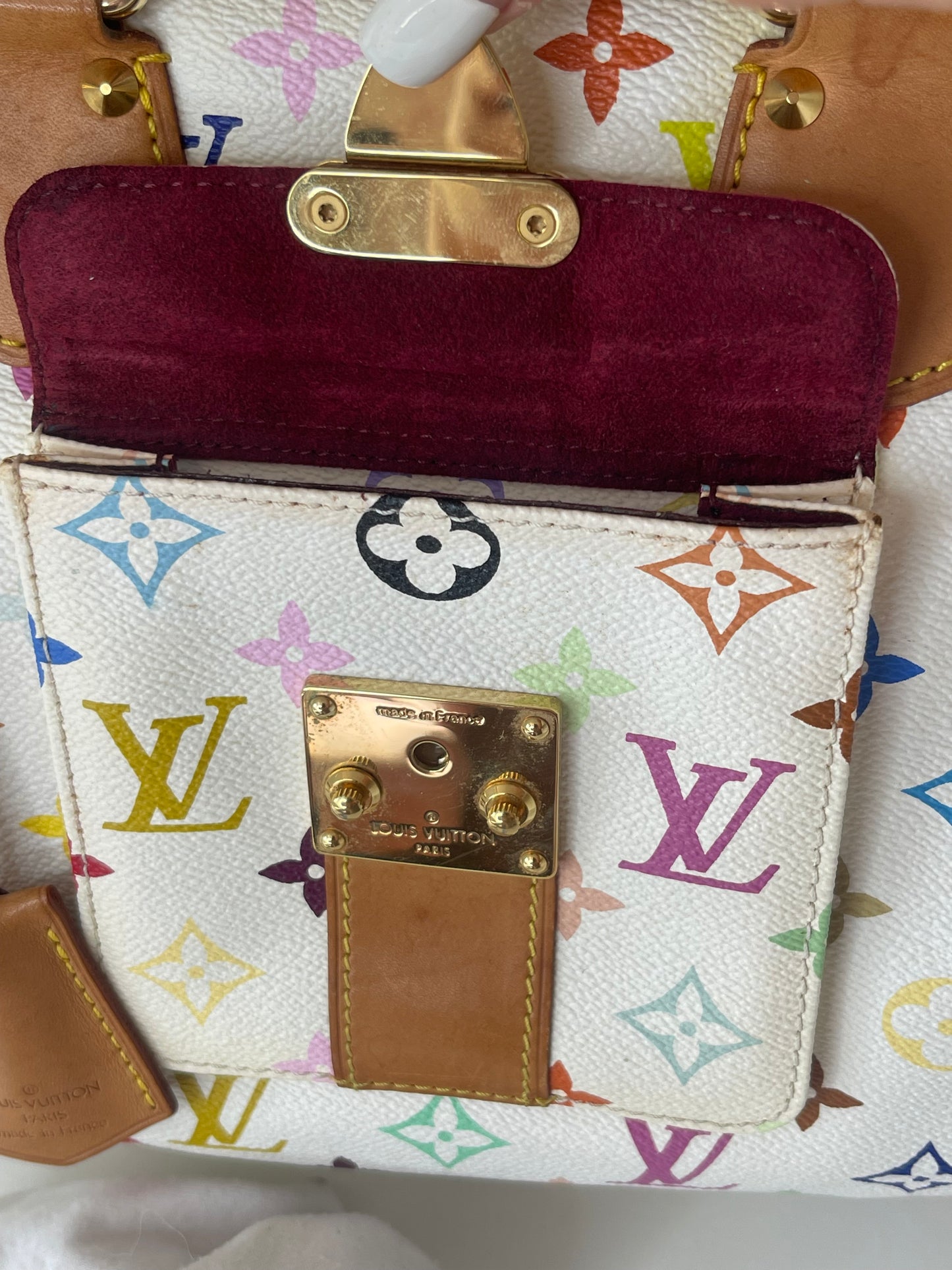 Preowned Louis Vuitton Multicolor Speedy 30