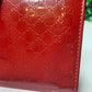 Gucci GG Heart Patent Leather Long Wallet