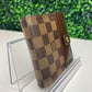 Louis Vuitton Compact Zipper Bifold Wallet Damier Ebene