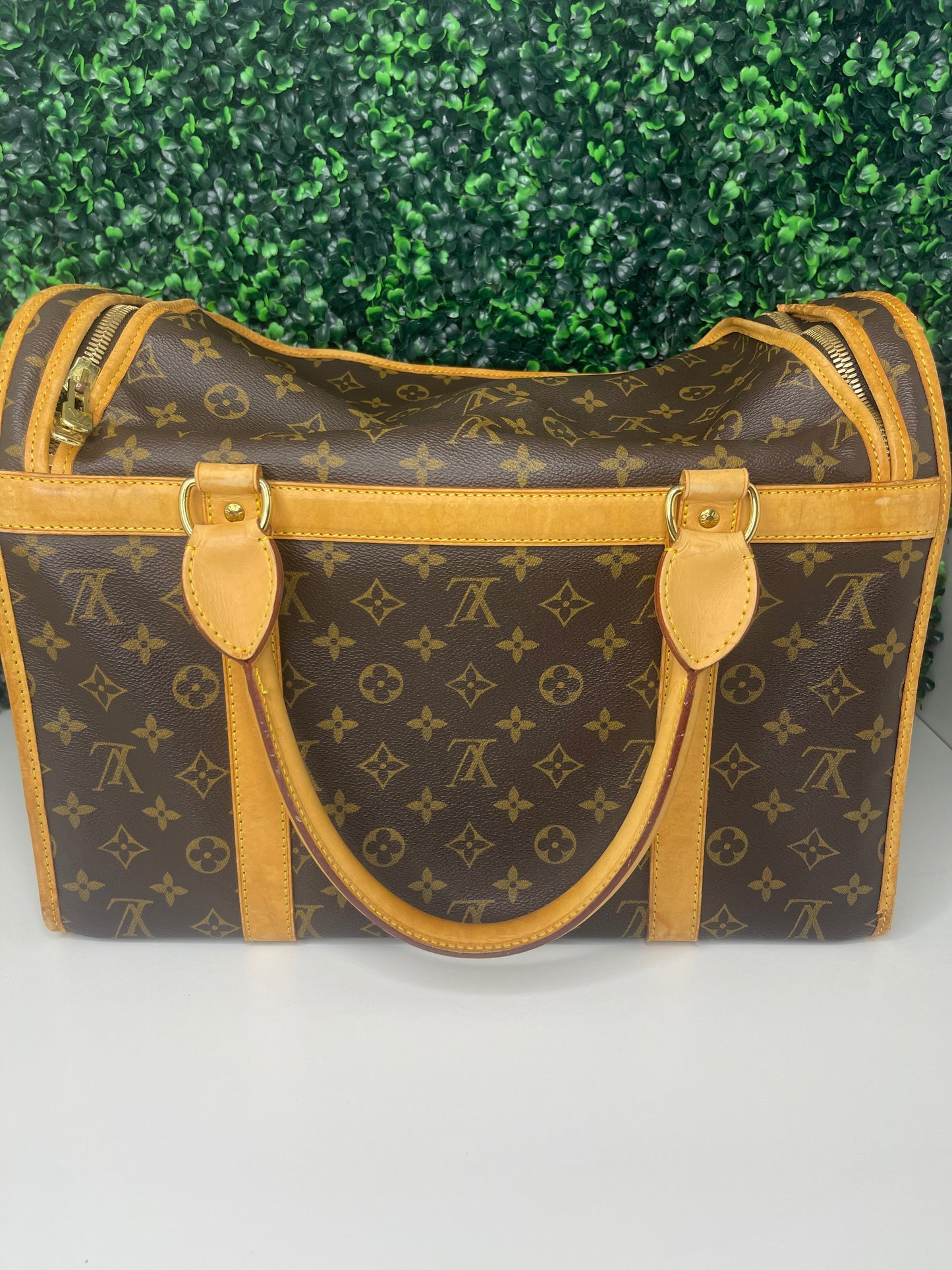 Preowned Louis Vuitton Monogram Sac Chien 40 Pet Carrier