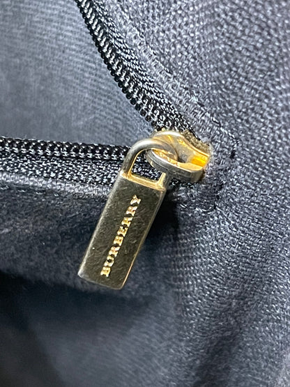 Preowned Burberry Coated Canvas Nova Check Handbag