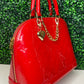 Louis Vuitton Red Vernis Alma PM