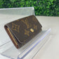 Preowned Louis Vuitton Monogram 4 Key Holder