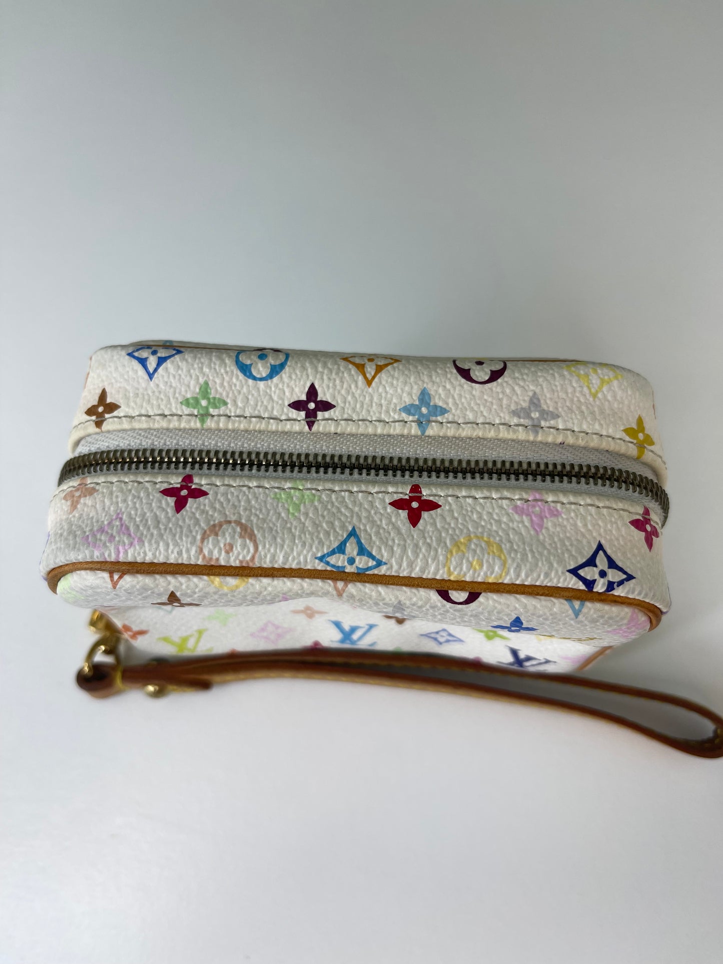 Preowned Louis Vuitton Wapity Multicolor Wristlet Case