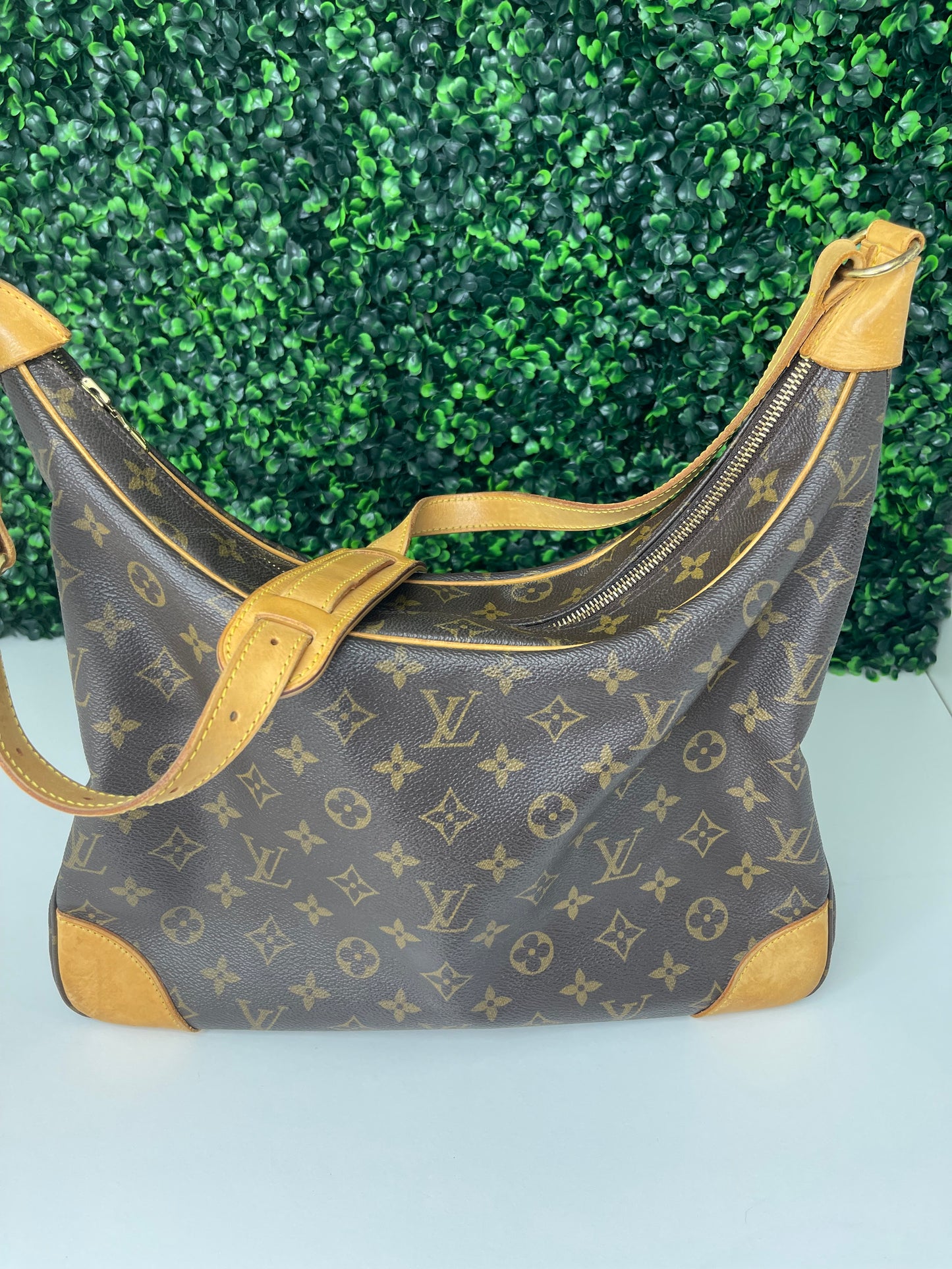 Preowned Louis Vuitton Monogram Boulogne 30 Shoulder Bag