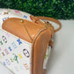 Preowned Louis Vuitton Multicolor Claudia White