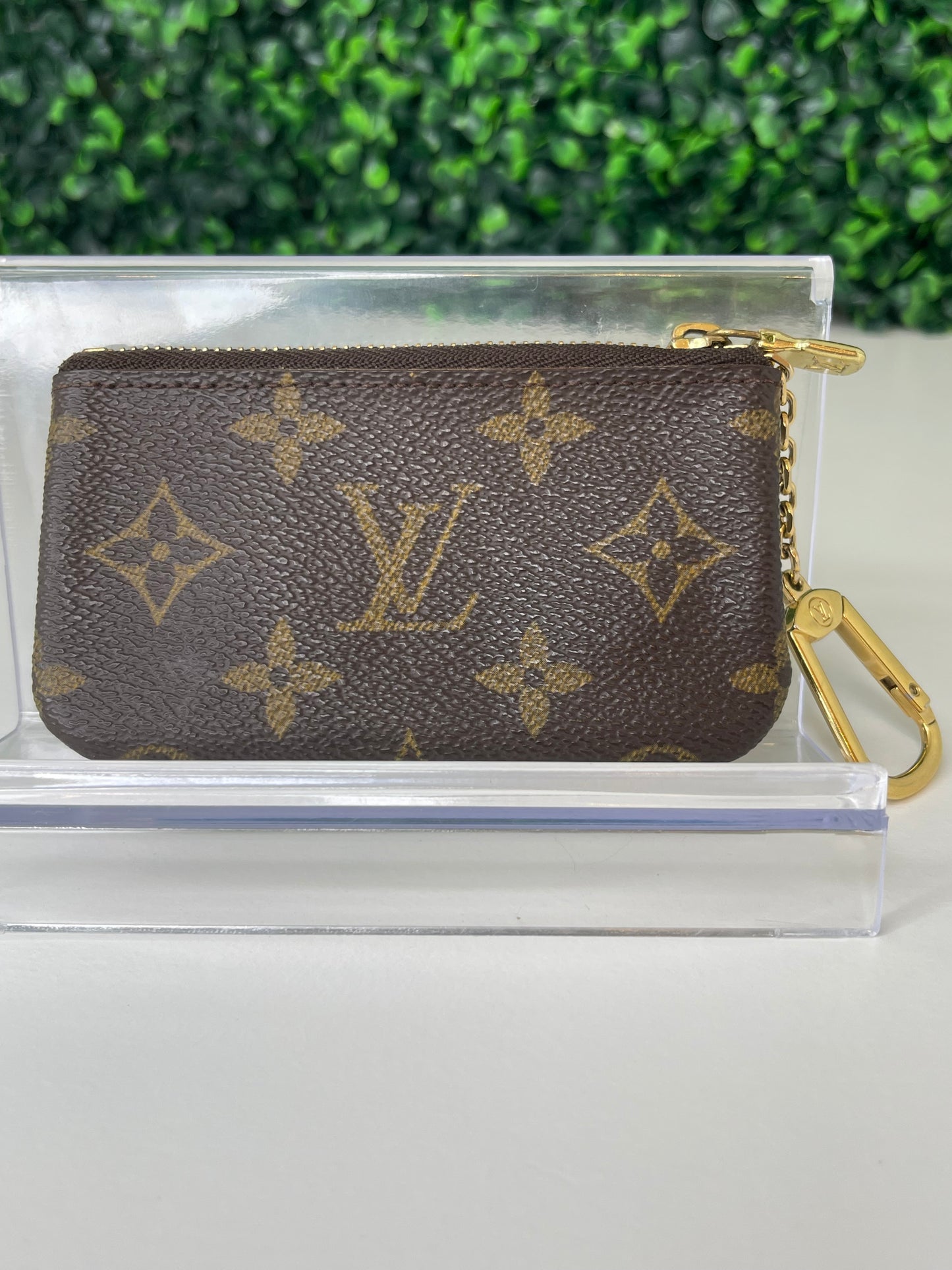 Preowned Louis Vuitton Monogram Key Cles Coin Pouch