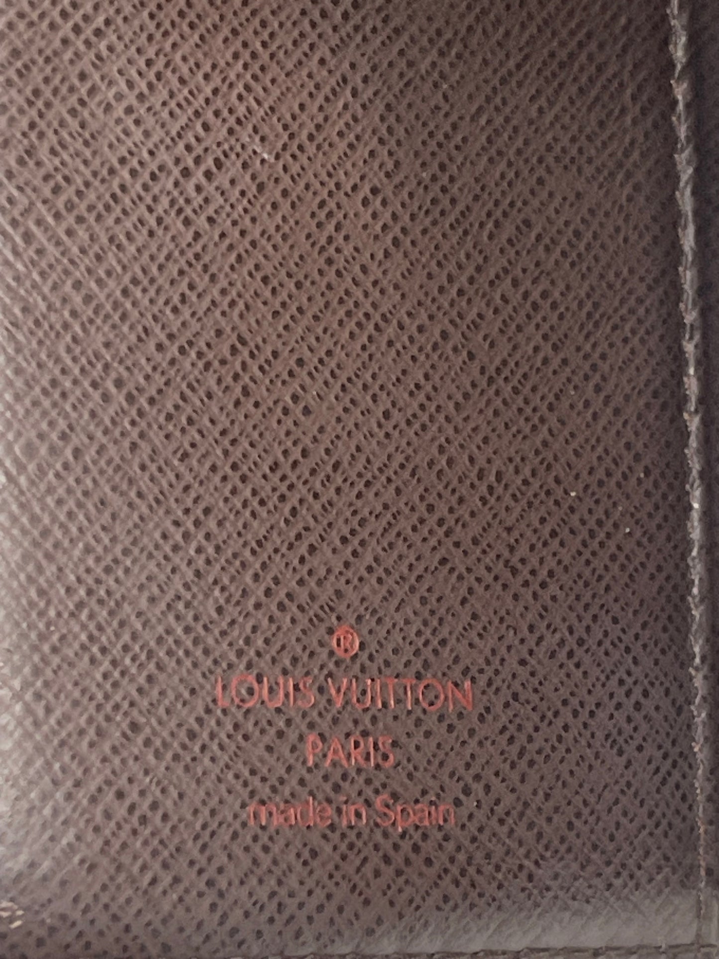 Louis Vuitton Damier Ebene Agenda PM