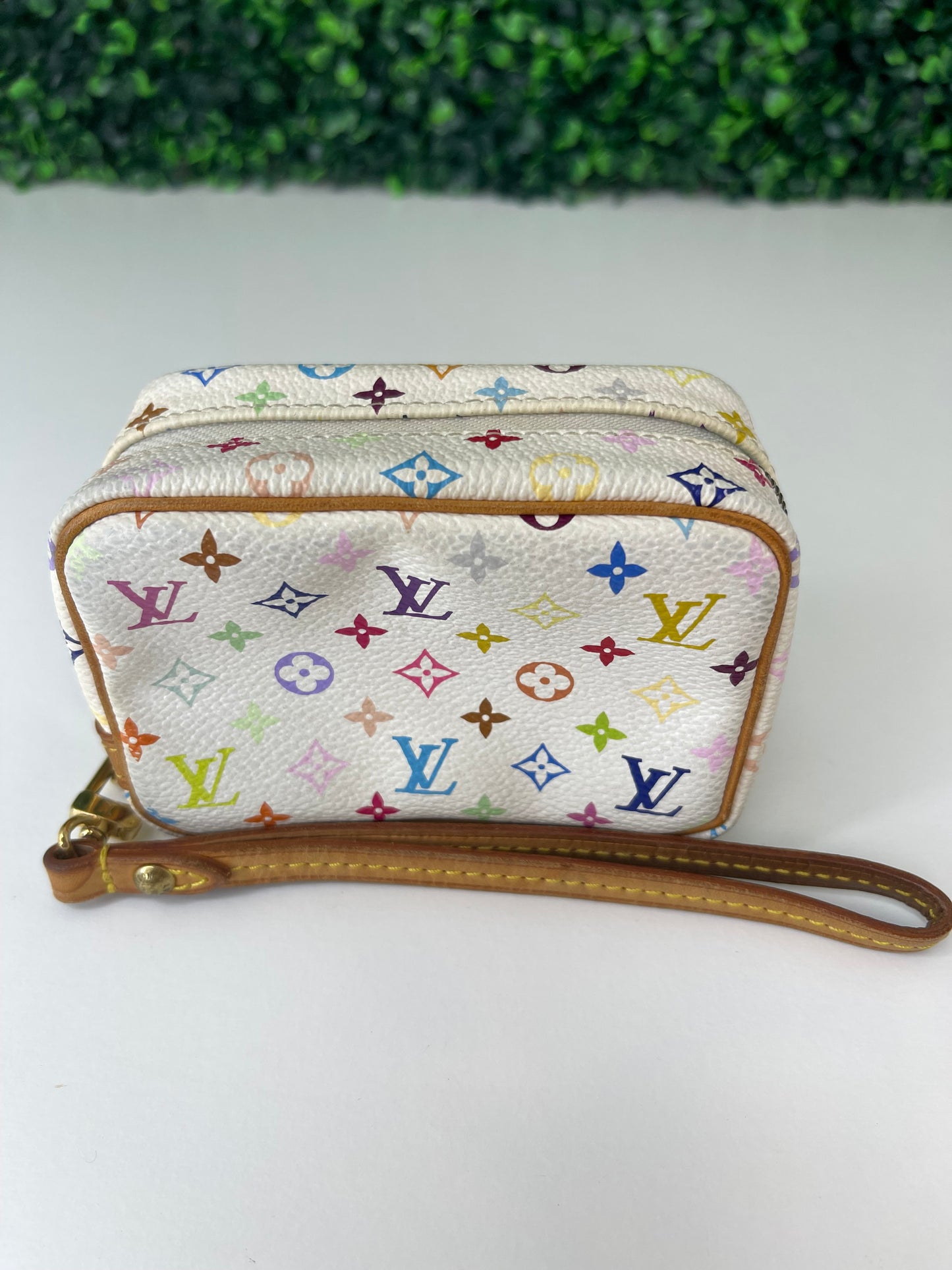 Preowned Louis Vuitton Wapity Multicolor Wristlet Case