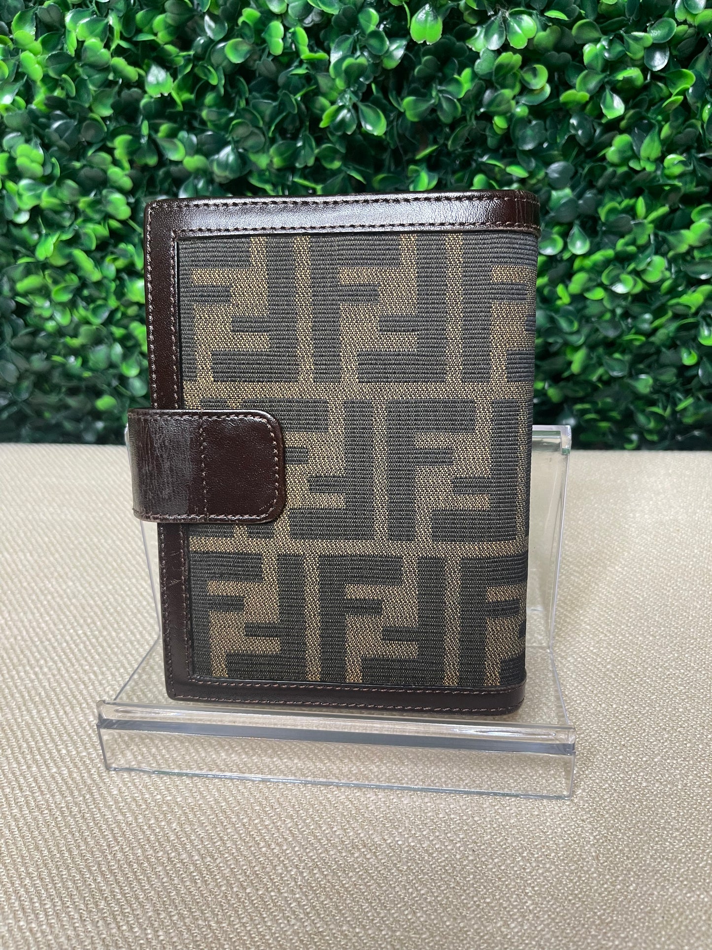 Fendi Vintage Zucca Agenda Cover